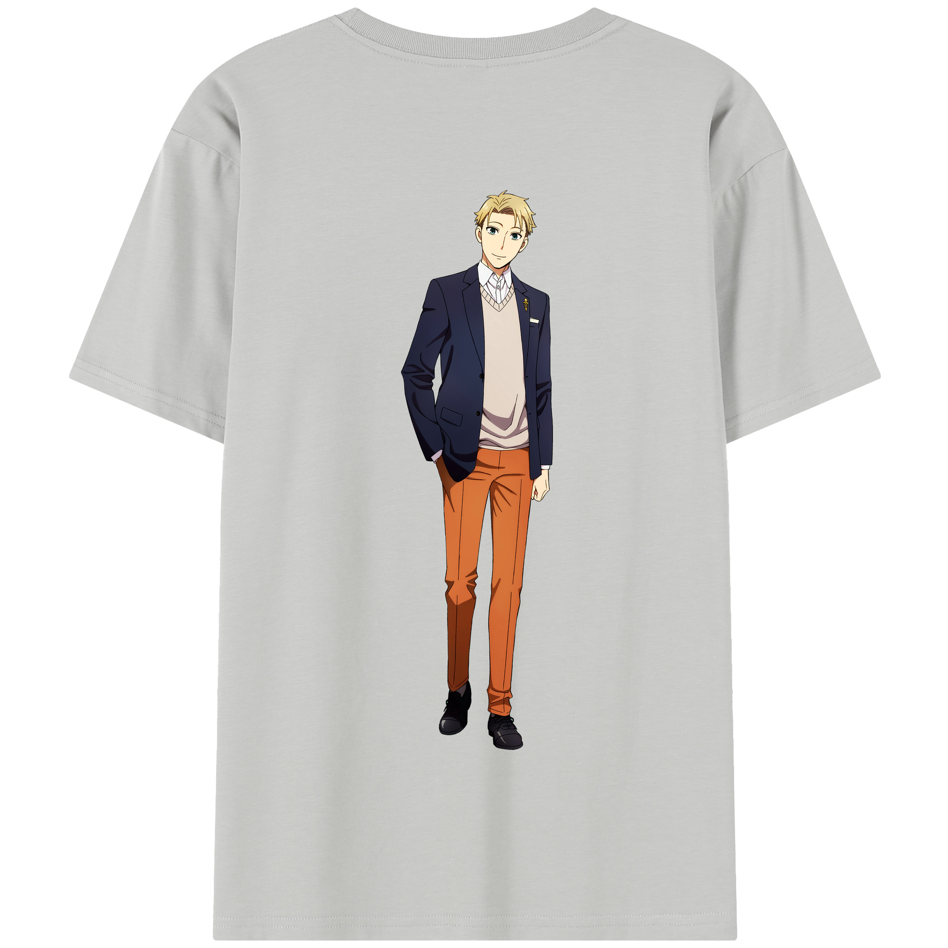 （画像用） SPY×FAMILY间谍家家酒 綿100％半袖Tシャツ（背面プリント）