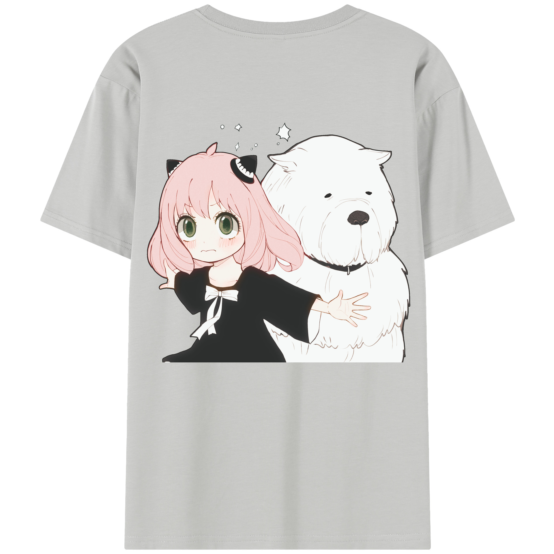 （画像用） SPY×FAMILY间谍家家酒 綿100％半袖Tシャツ（背面プリント）