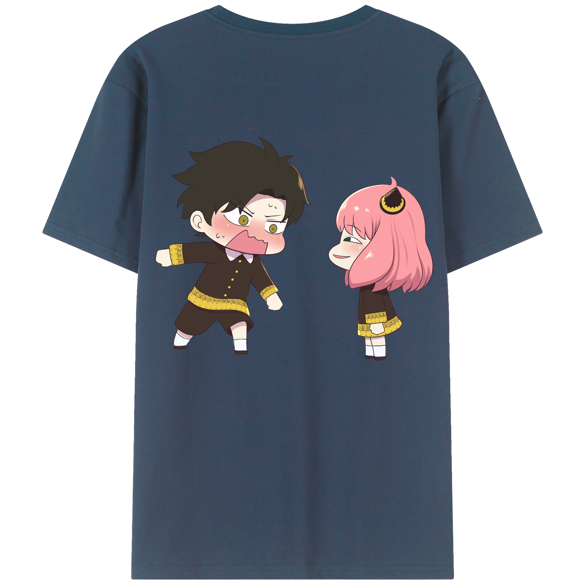 （画像用） SPY×FAMILY间谍家家酒 綿100％半袖Tシャツ（背面プリント）