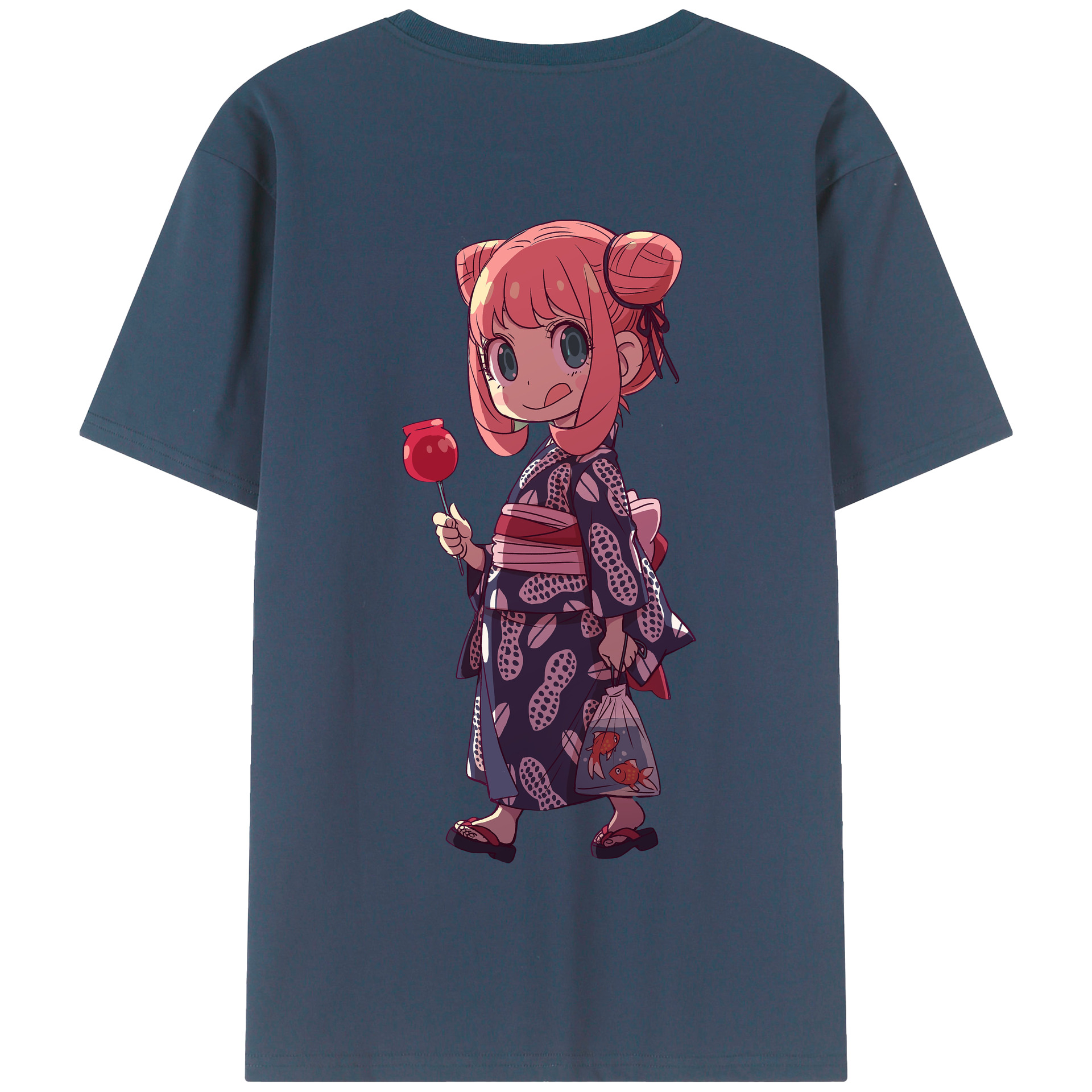 （画像用） SPY×FAMILY间谍家家酒 綿100％半袖Tシャツ（背面プリント）