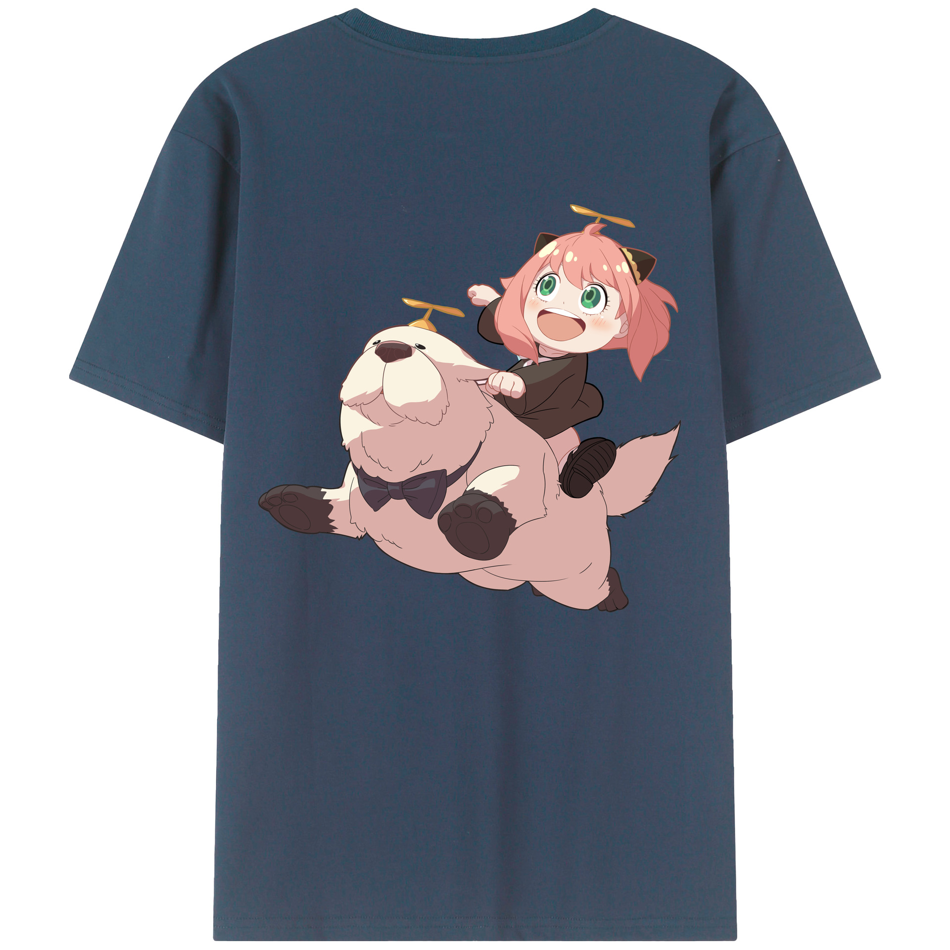 （画像用） SPY×FAMILY间谍家家酒 綿100％半袖Tシャツ（背面プリント）