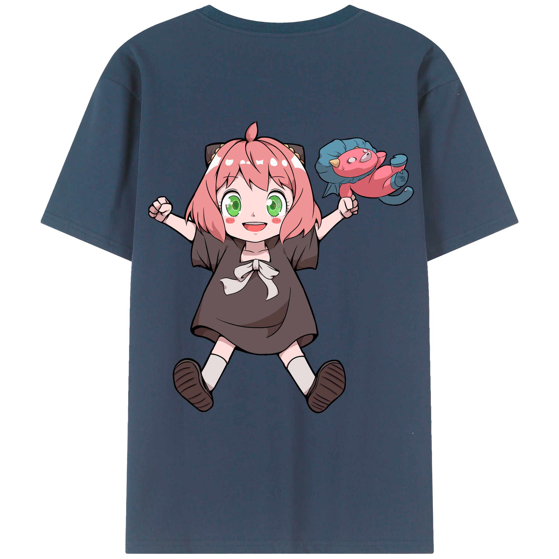 （画像用） SPY×FAMILY间谍家家酒 綿100％半袖Tシャツ（背面プリント）