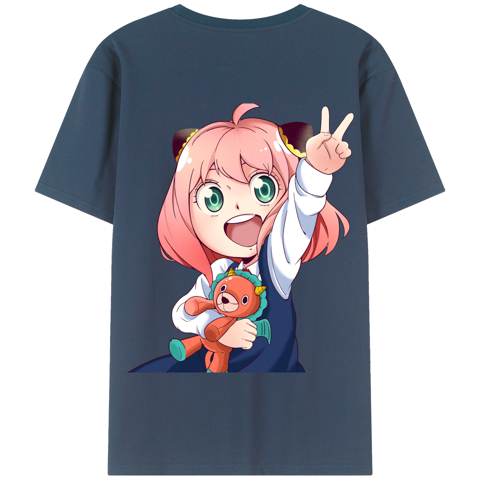 （画像用） SPY×FAMILY间谍家家酒 綿100％半袖Tシャツ（背面プリント）