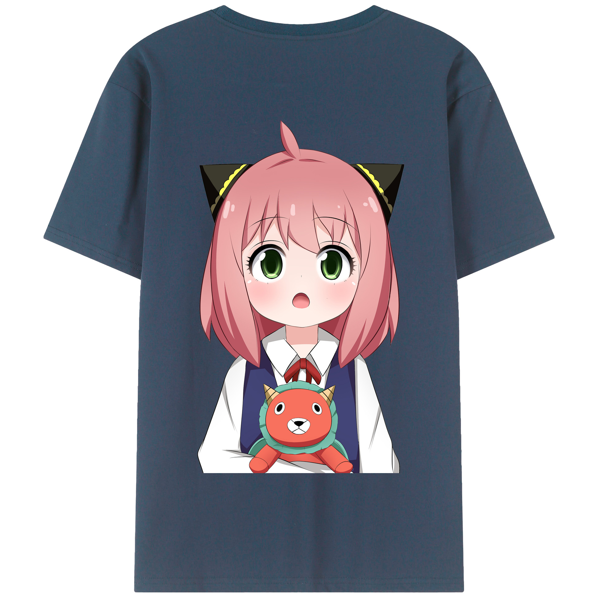 （画像用） SPY×FAMILY间谍家家酒 綿100％半袖Tシャツ（背面プリント）