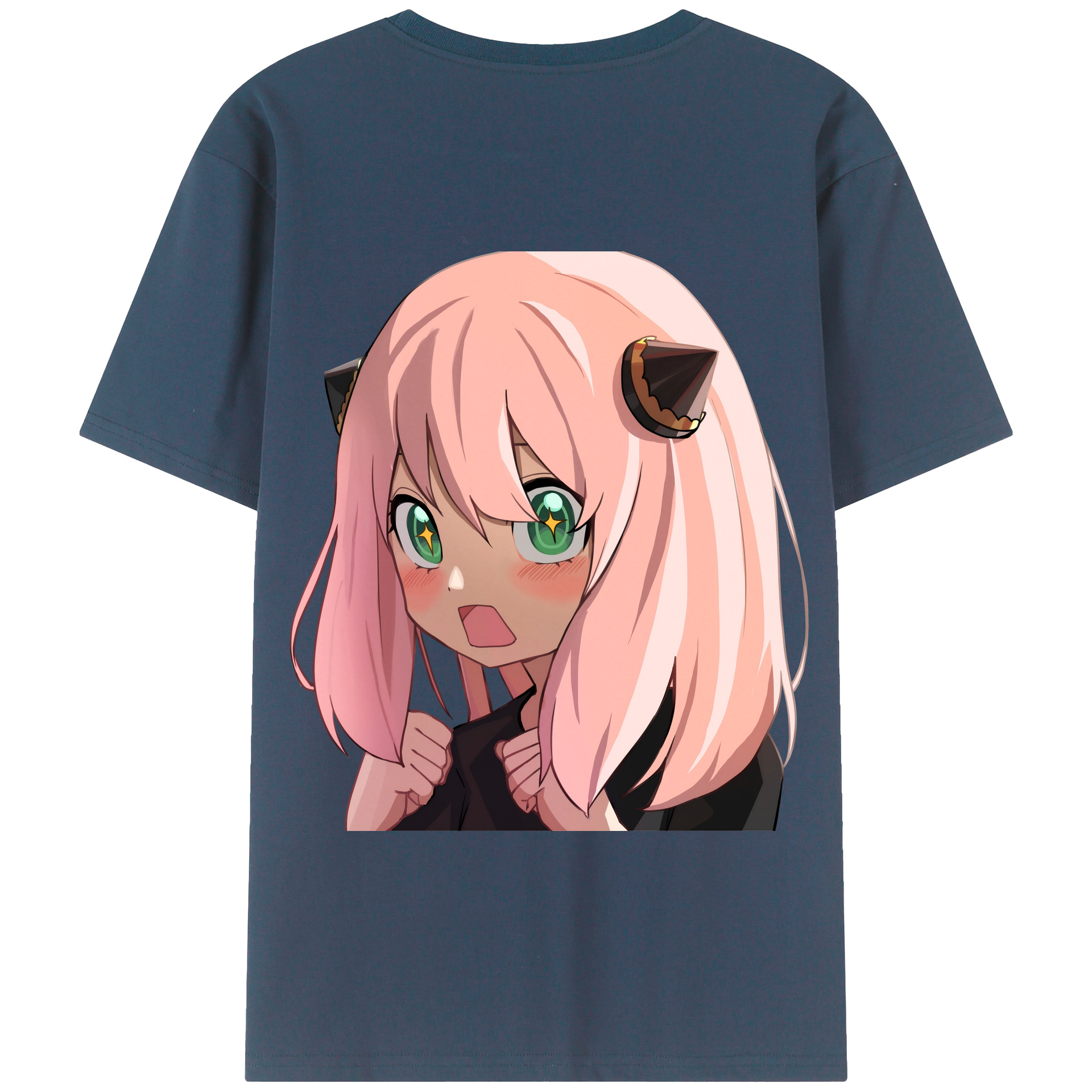 （画像用） SPY×FAMILY间谍家家酒 綿100％半袖Tシャツ（背面プリント）