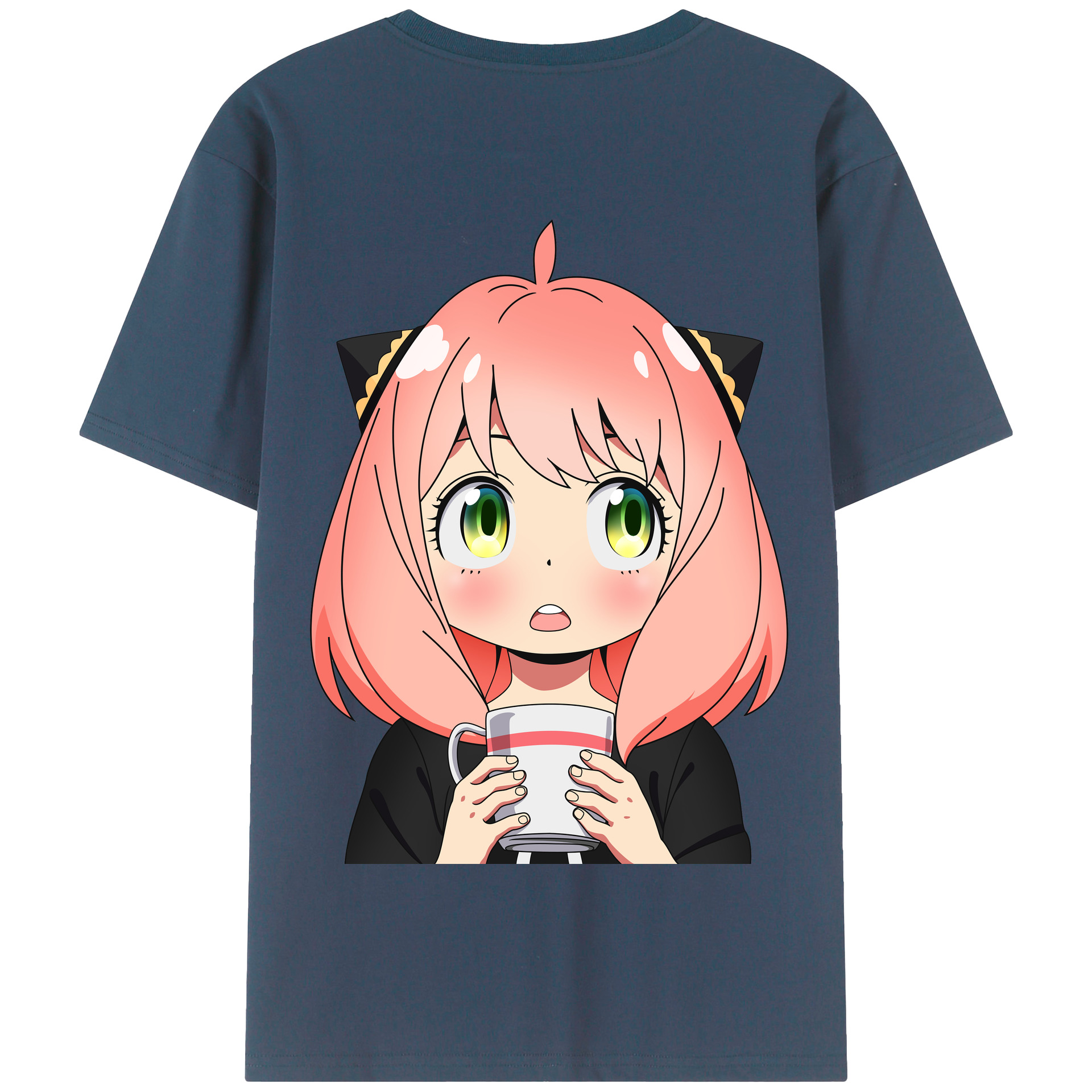（画像用） SPY×FAMILY间谍家家酒 綿100％半袖Tシャツ（背面プリント）