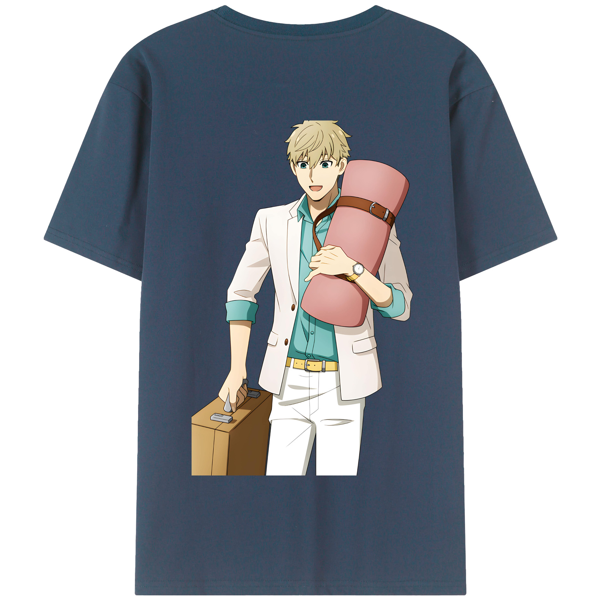 （画像用） SPY×FAMILY间谍家家酒 綿100％半袖Tシャツ（背面プリント）