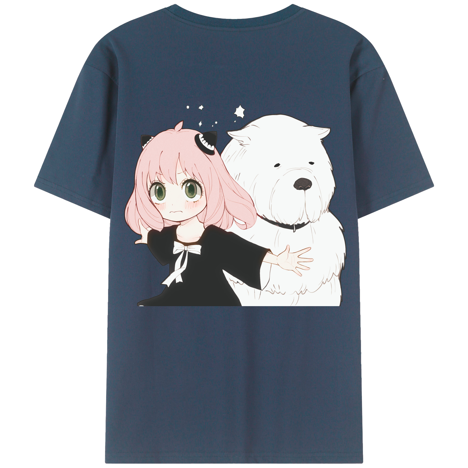 （画像用） SPY×FAMILY间谍家家酒 綿100％半袖Tシャツ（背面プリント）