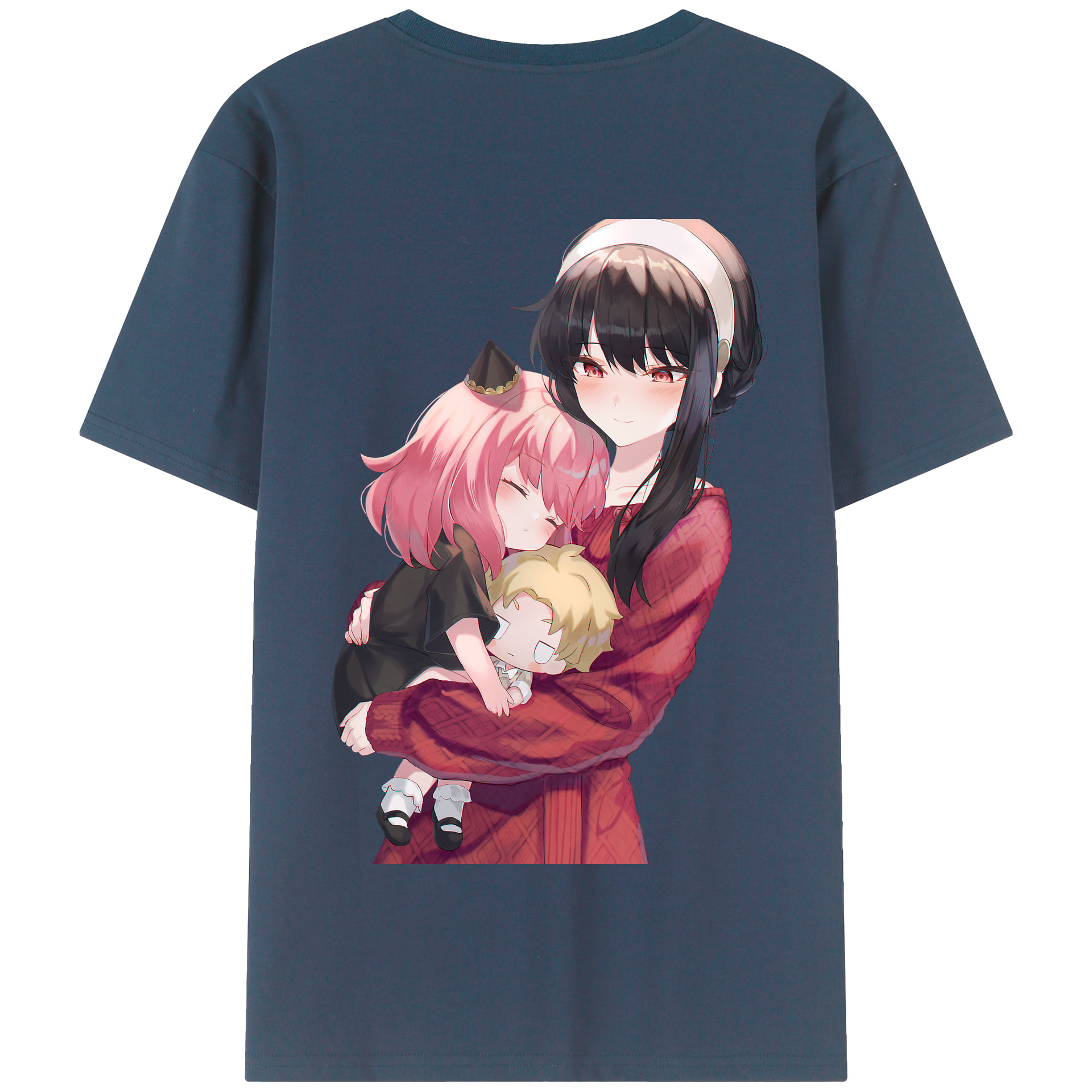（画像用） SPY×FAMILY间谍家家酒 綿100％半袖Tシャツ（背面プリント）