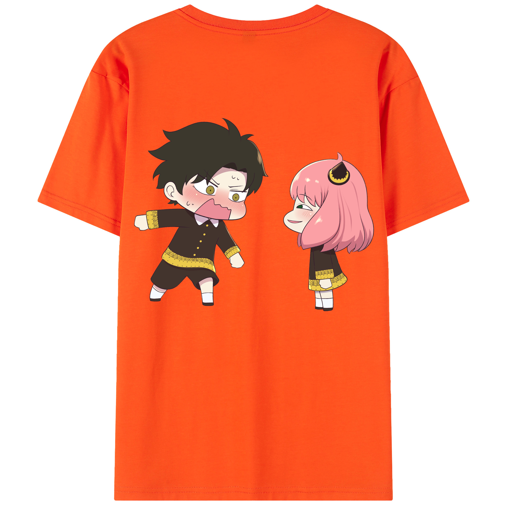 （画像用） SPY×FAMILY间谍家家酒 綿100％半袖Tシャツ（背面プリント）