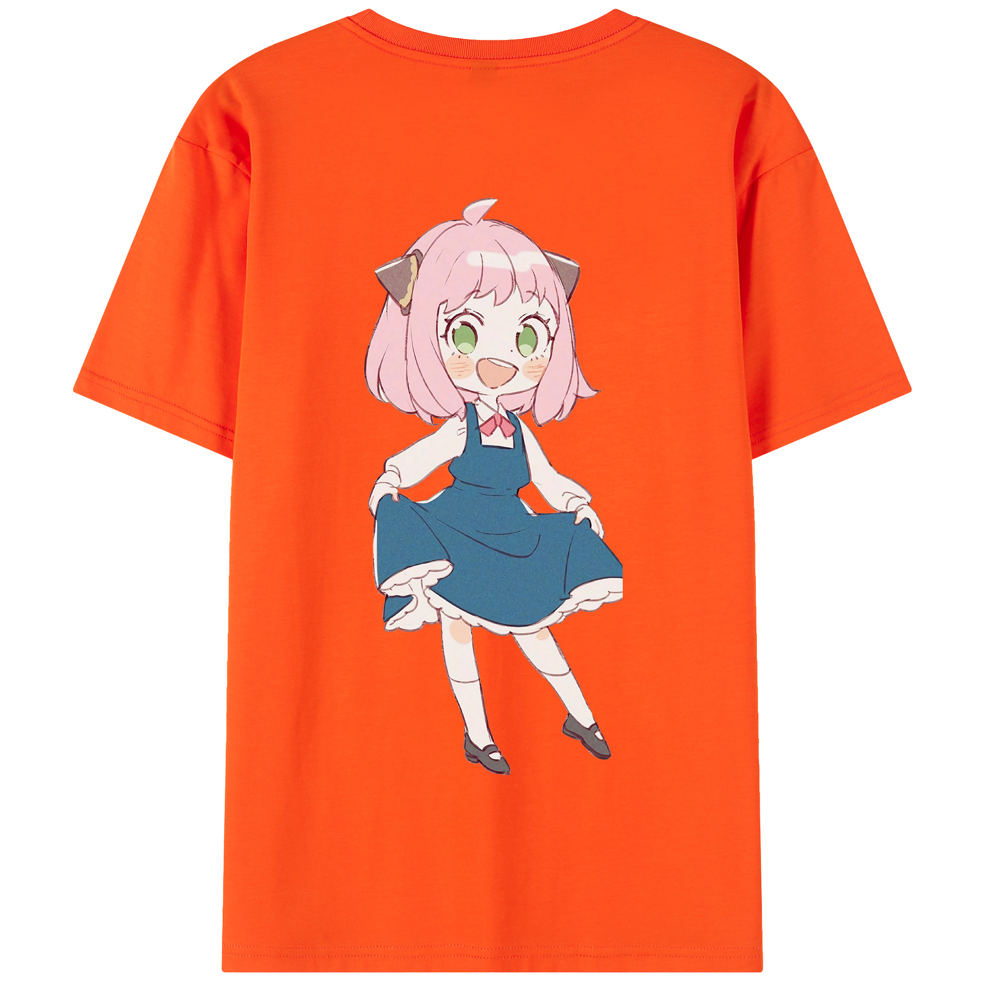 （画像用） SPY×FAMILY间谍家家酒 綿100％半袖Tシャツ（背面プリント）