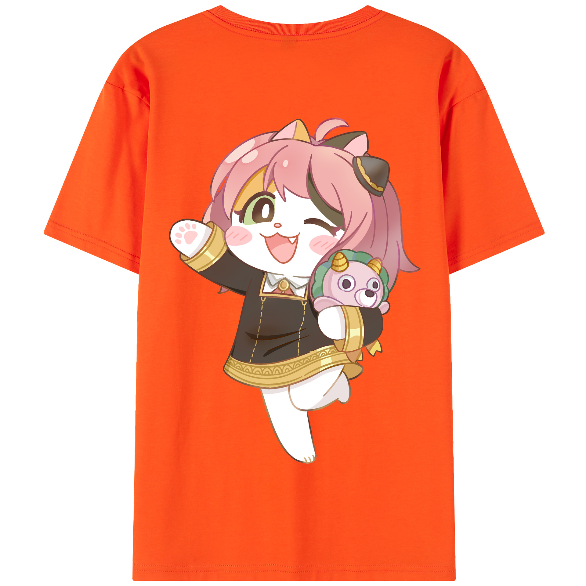 （画像用） SPY×FAMILY间谍家家酒 綿100％半袖Tシャツ（背面プリント）