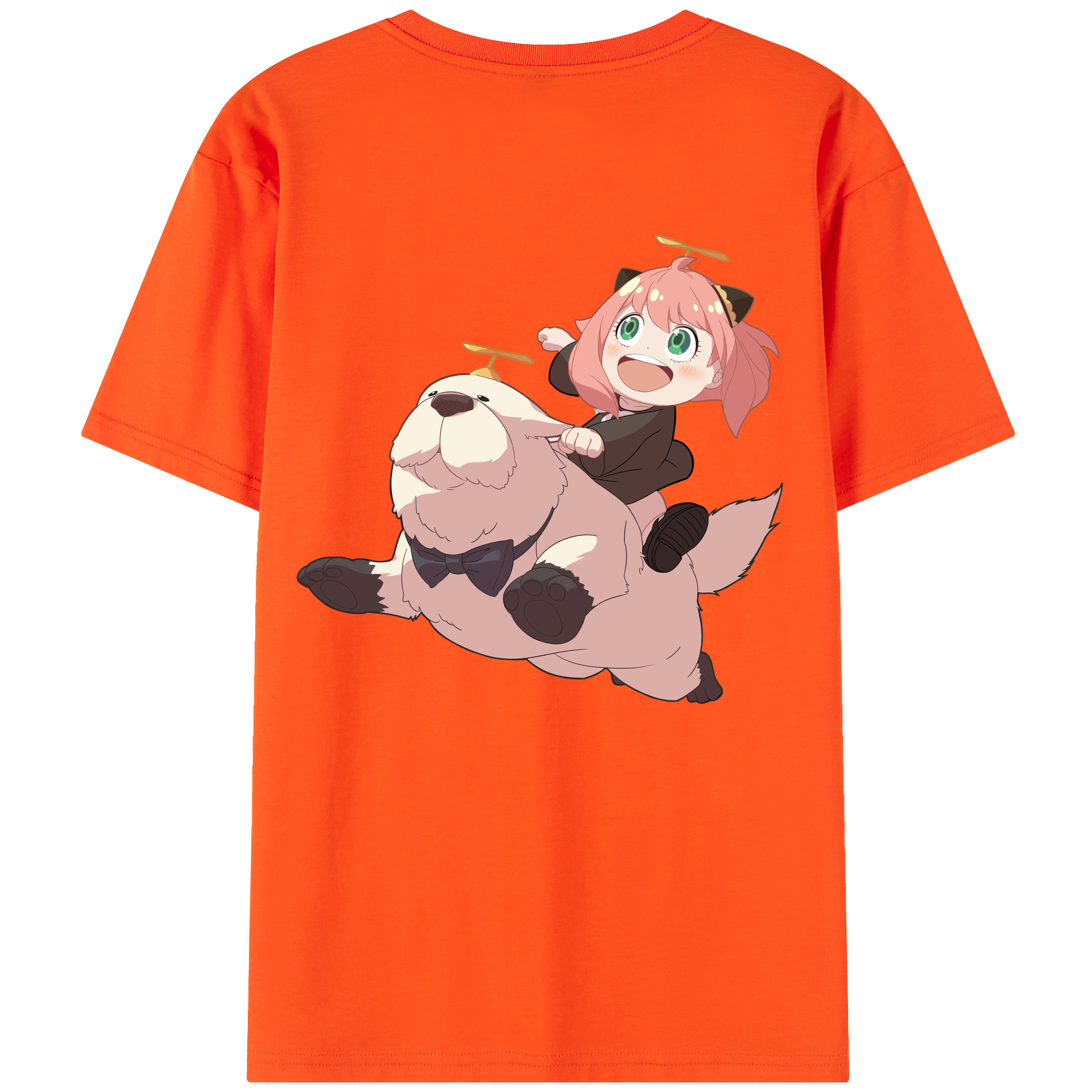 （画像用） SPY×FAMILY间谍家家酒 綿100％半袖Tシャツ（背面プリント）
