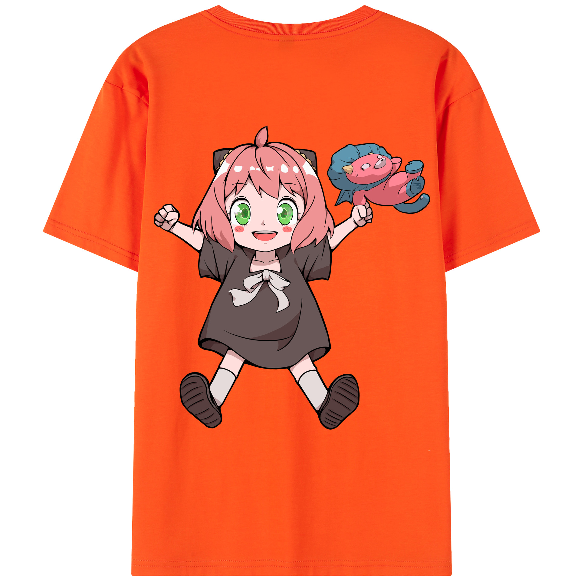 （画像用） SPY×FAMILY间谍家家酒 綿100％半袖Tシャツ（背面プリント）