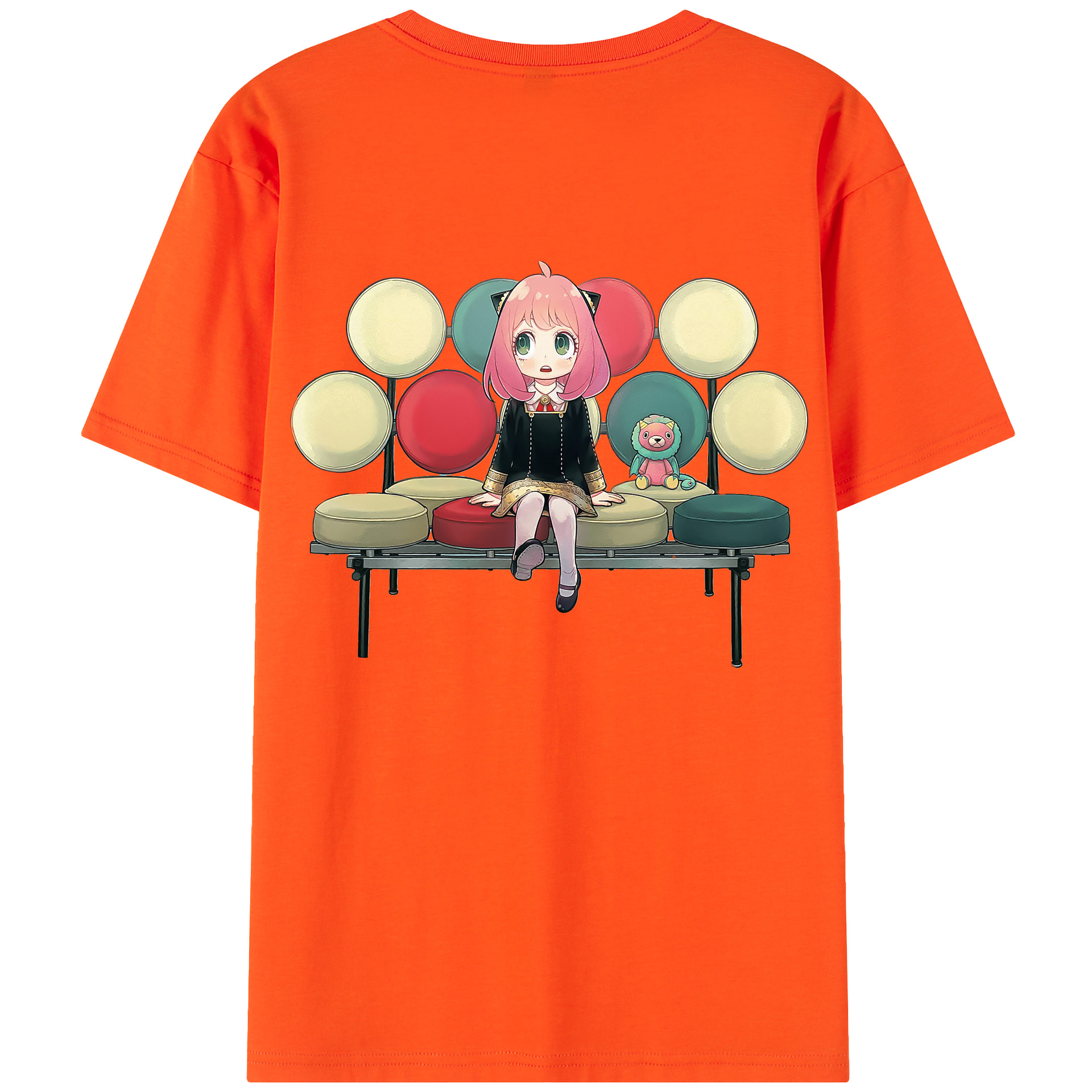 （画像用） SPY×FAMILY间谍家家酒 綿100％半袖Tシャツ（背面プリント）