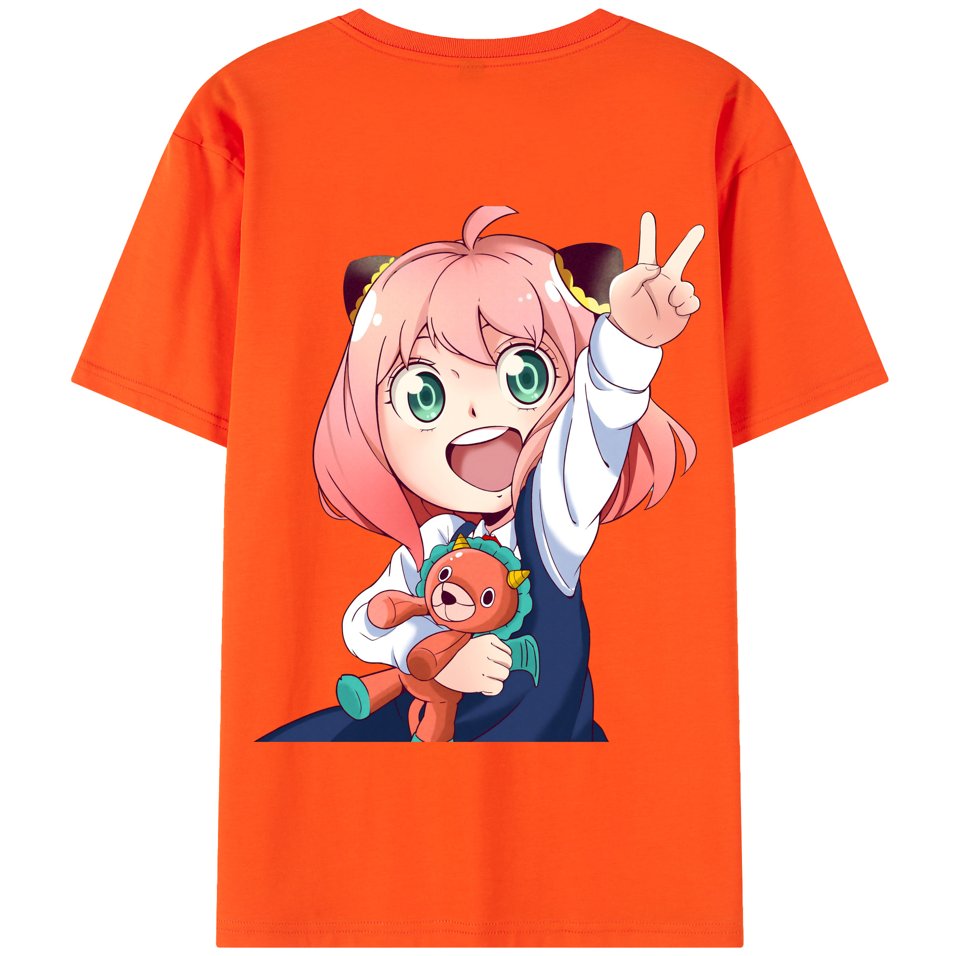 （画像用） SPY×FAMILY间谍家家酒 綿100％半袖Tシャツ（背面プリント）
