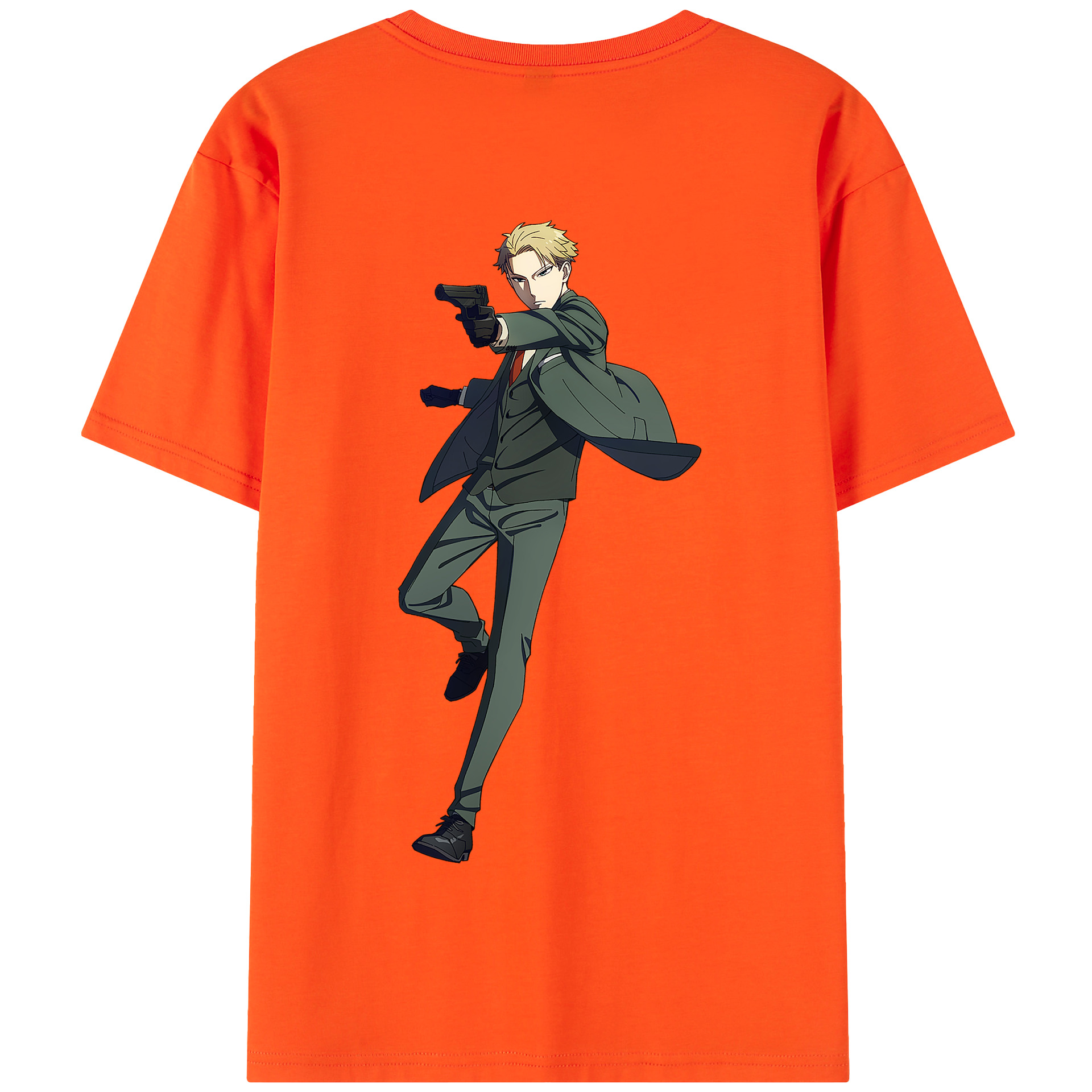 （画像用） SPY×FAMILY间谍家家酒 綿100％半袖Tシャツ（背面プリント）