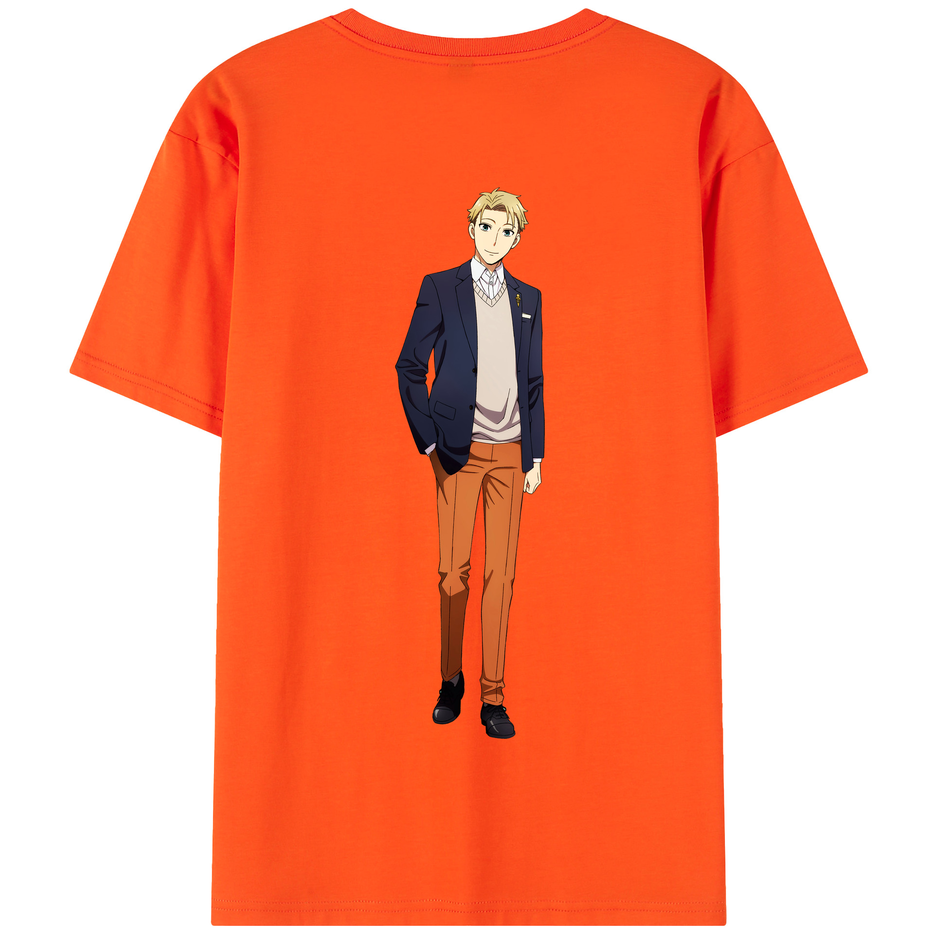 （画像用） SPY×FAMILY间谍家家酒 綿100％半袖Tシャツ（背面プリント）