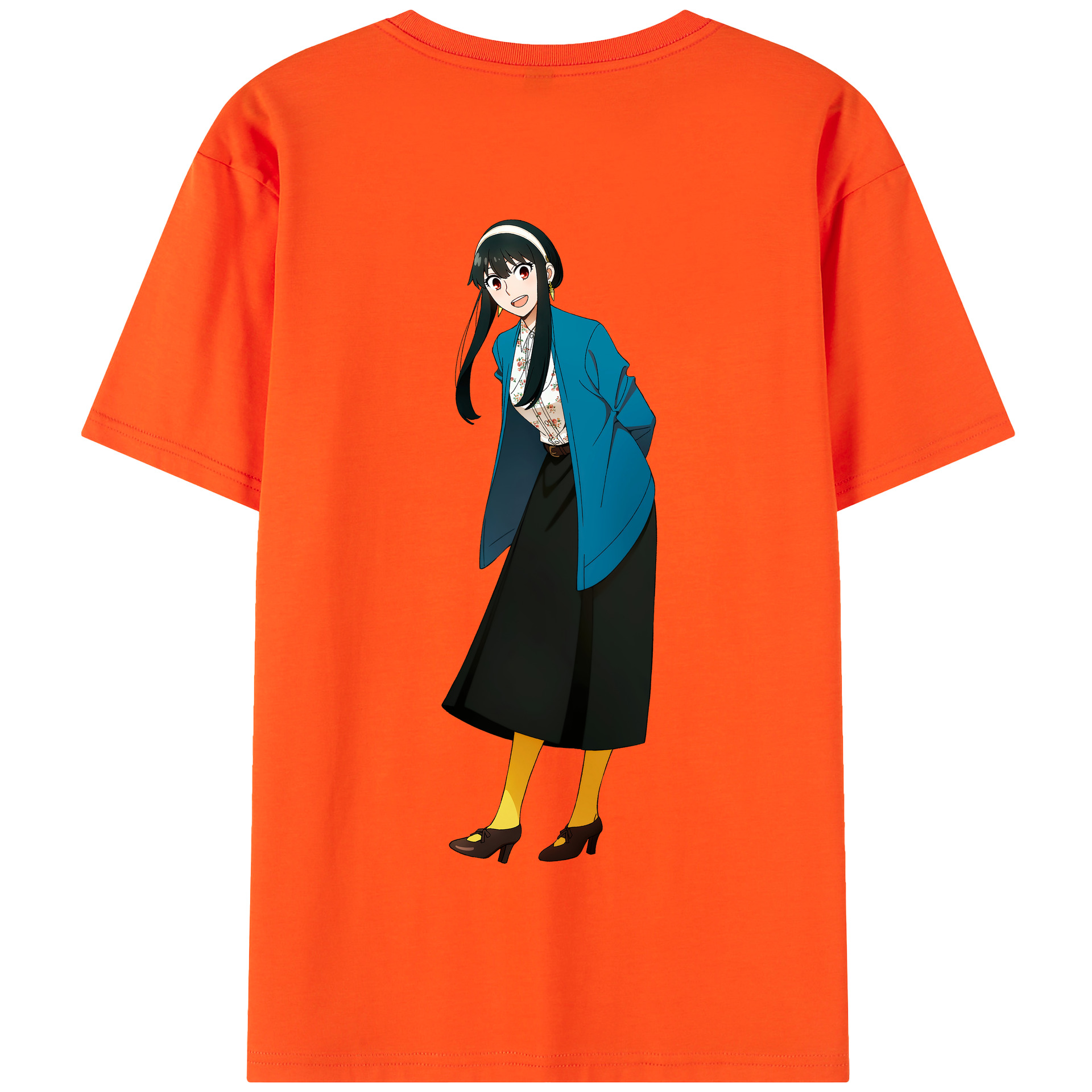 （画像用） SPY×FAMILY间谍家家酒 綿100％半袖Tシャツ（背面プリント）