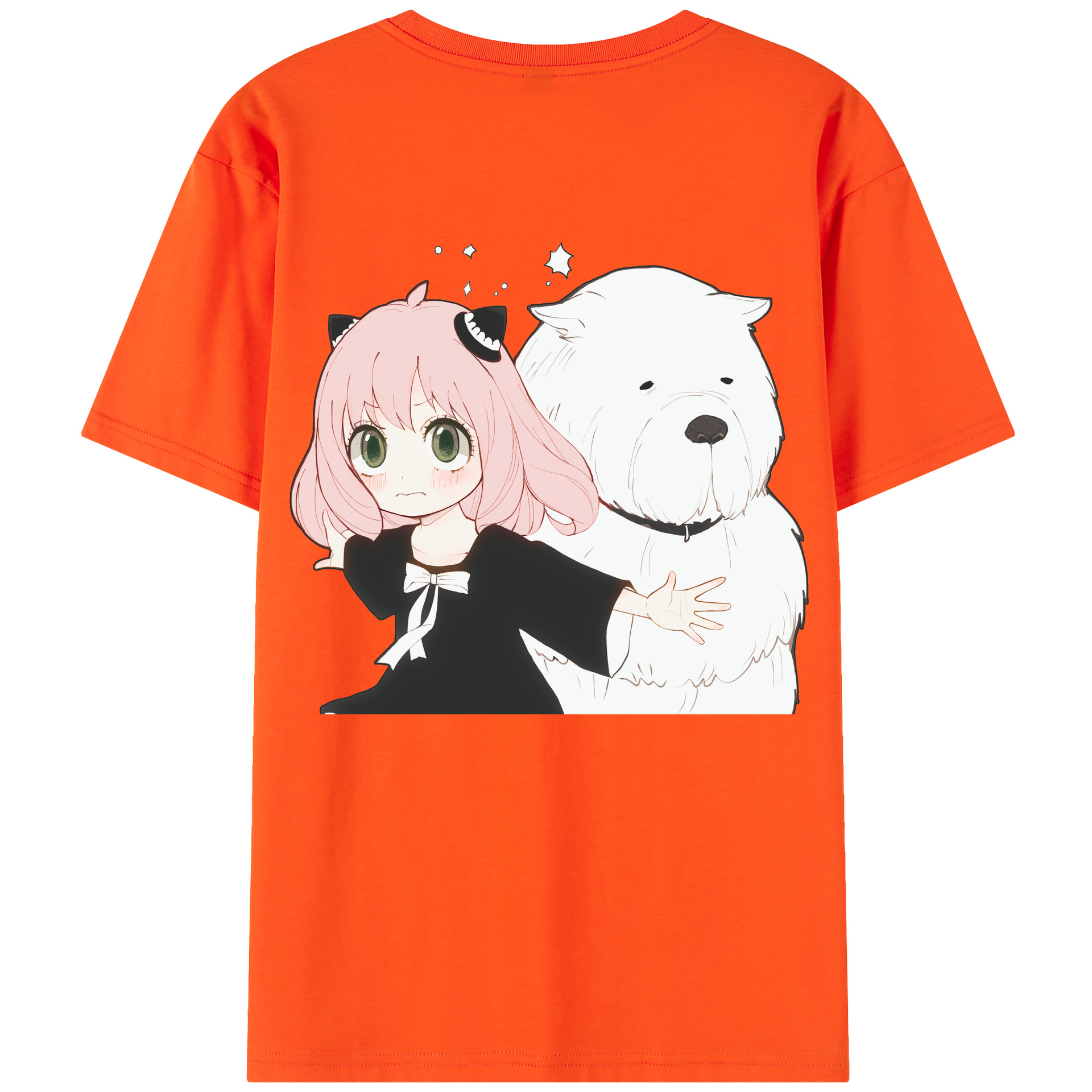 （画像用） SPY×FAMILY间谍家家酒 綿100％半袖Tシャツ（背面プリント）