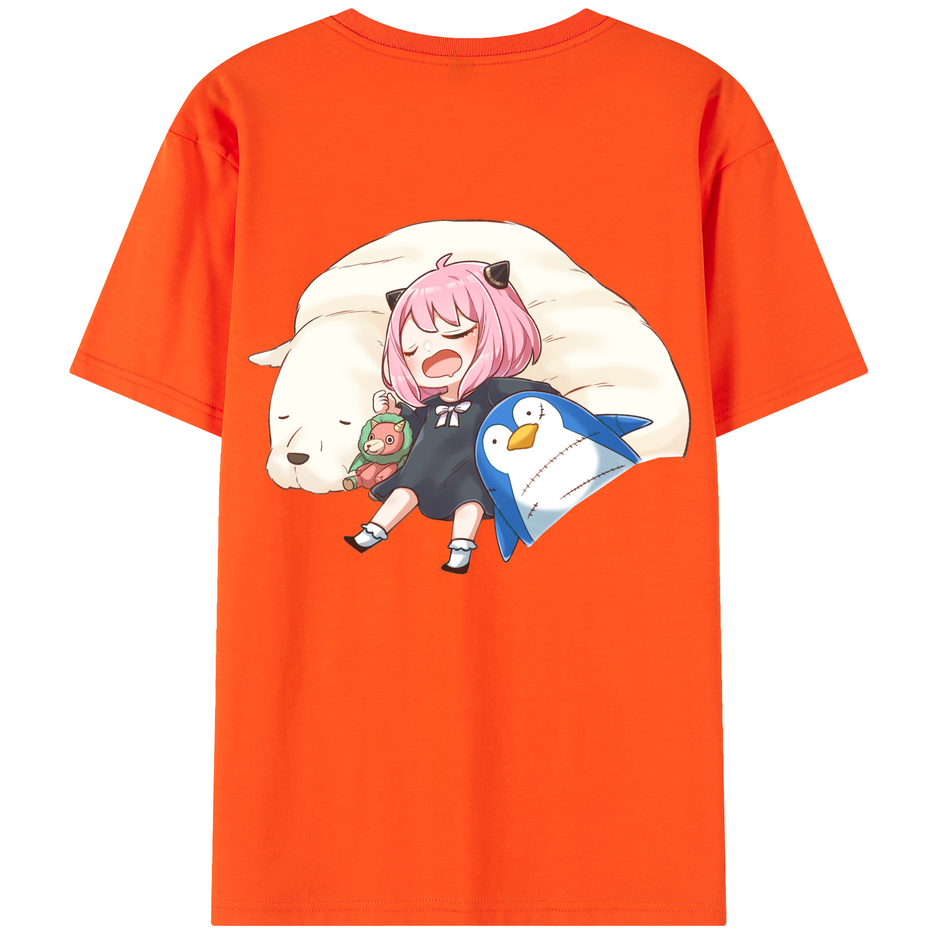 （画像用） SPY×FAMILY间谍家家酒 綿100％半袖Tシャツ（背面プリント）
