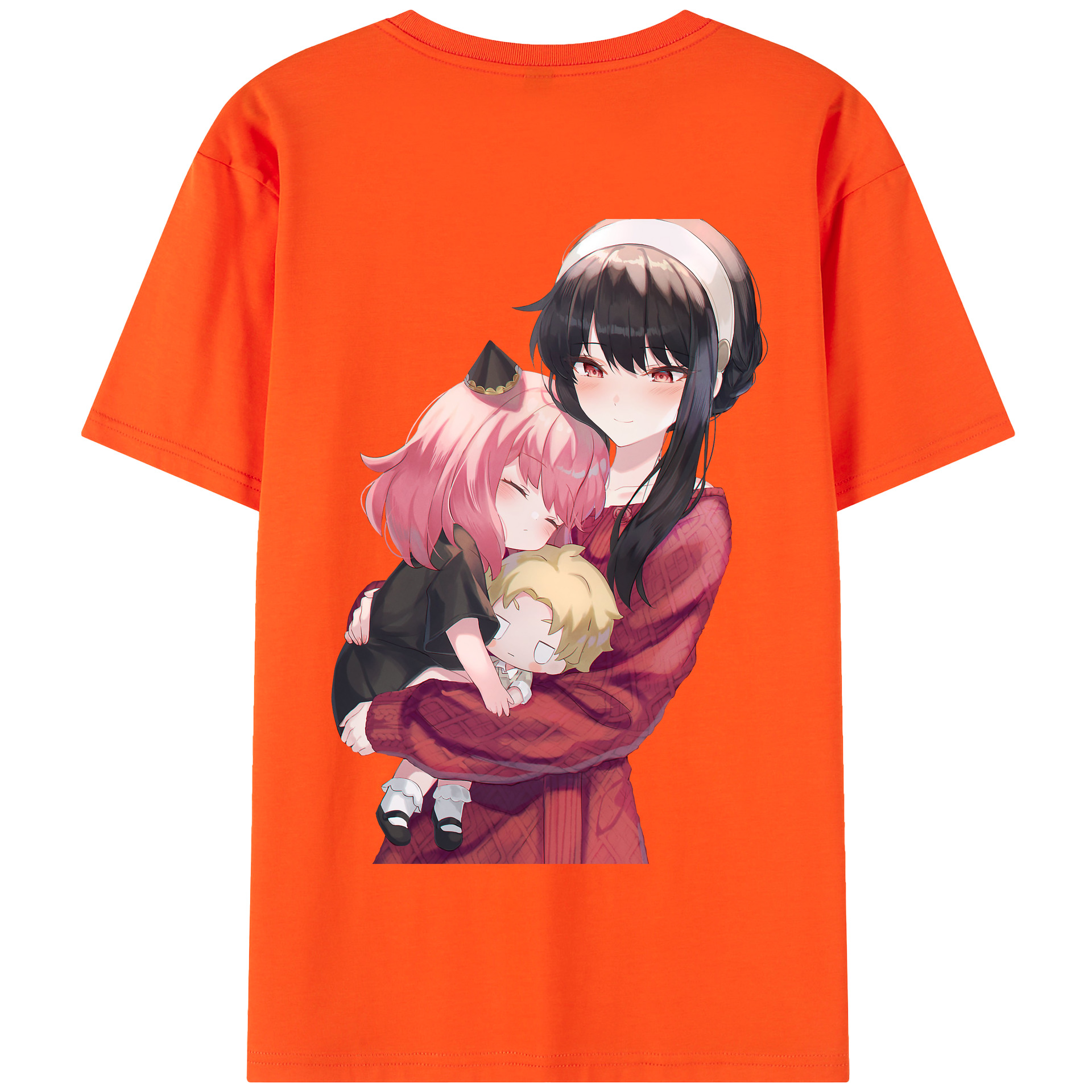 （画像用） SPY×FAMILY间谍家家酒 綿100％半袖Tシャツ（背面プリント）