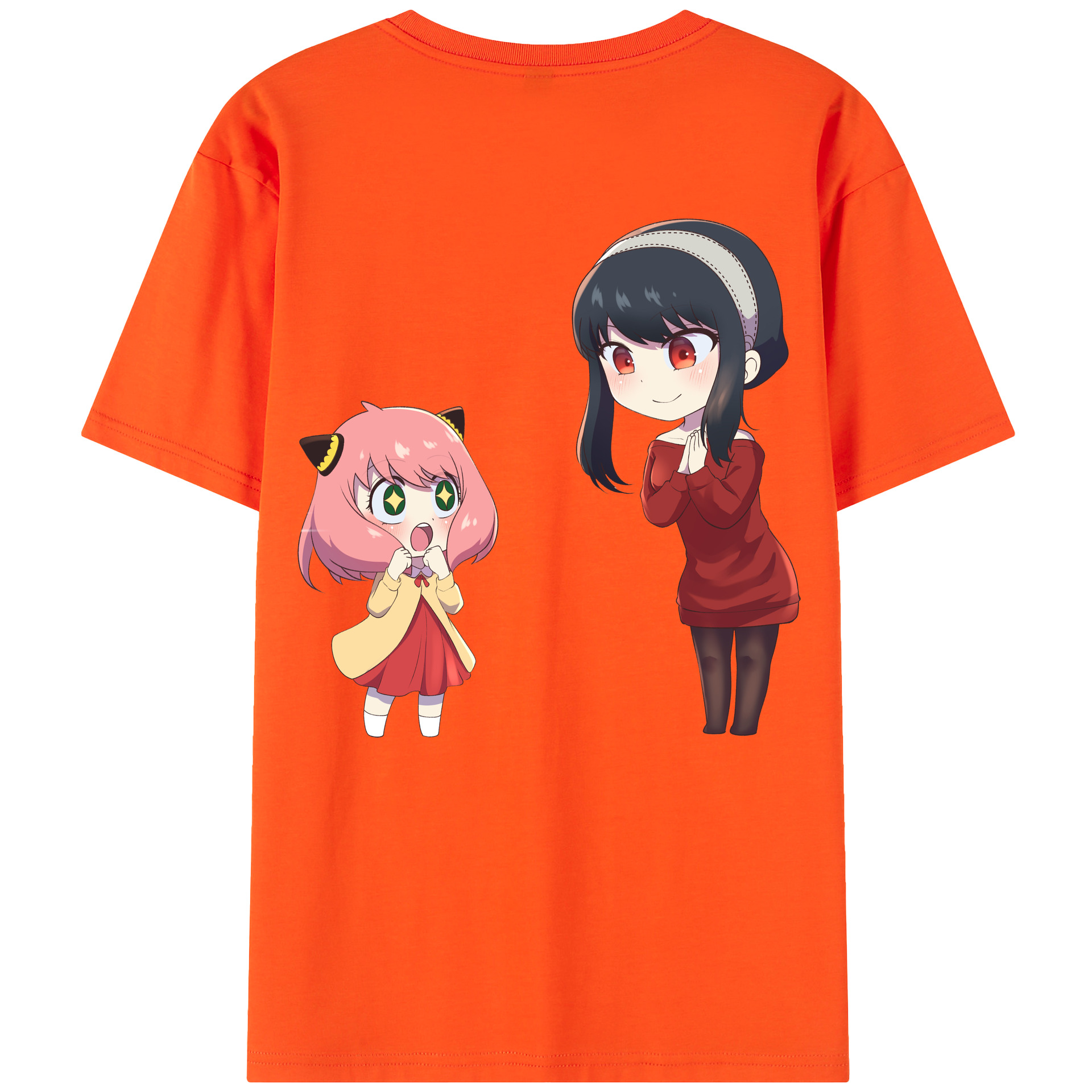 （画像用） SPY×FAMILY间谍家家酒 綿100％半袖Tシャツ（背面プリント）