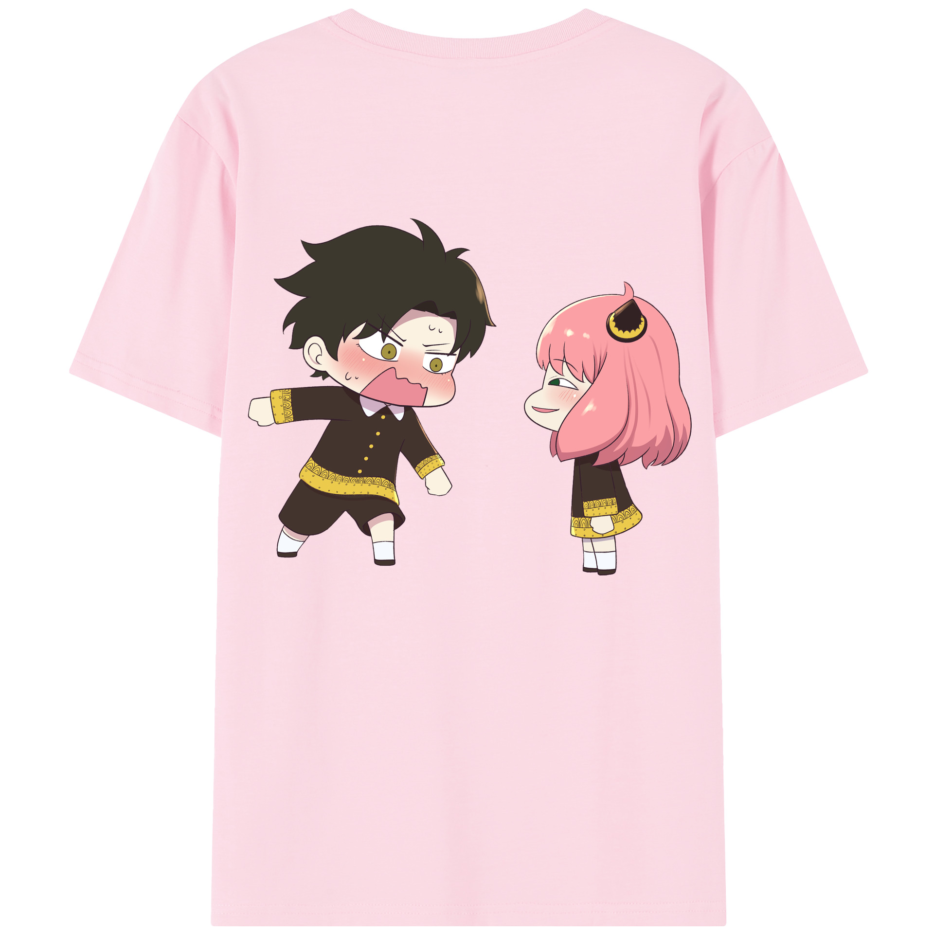 （画像用） SPY×FAMILY间谍家家酒 綿100％半袖Tシャツ（背面プリント）