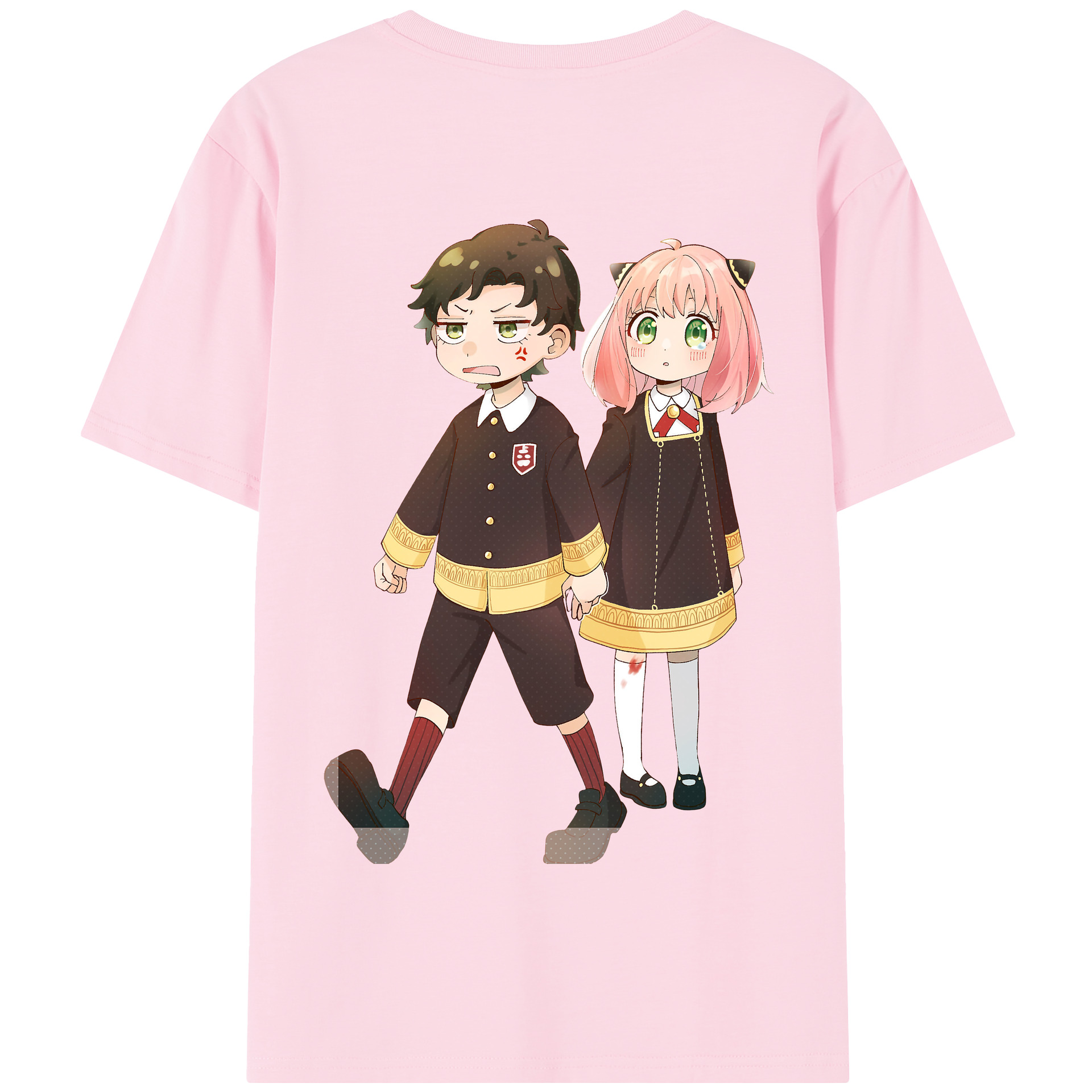 （画像用） SPY×FAMILY间谍家家酒 綿100％半袖Tシャツ（背面プリント）