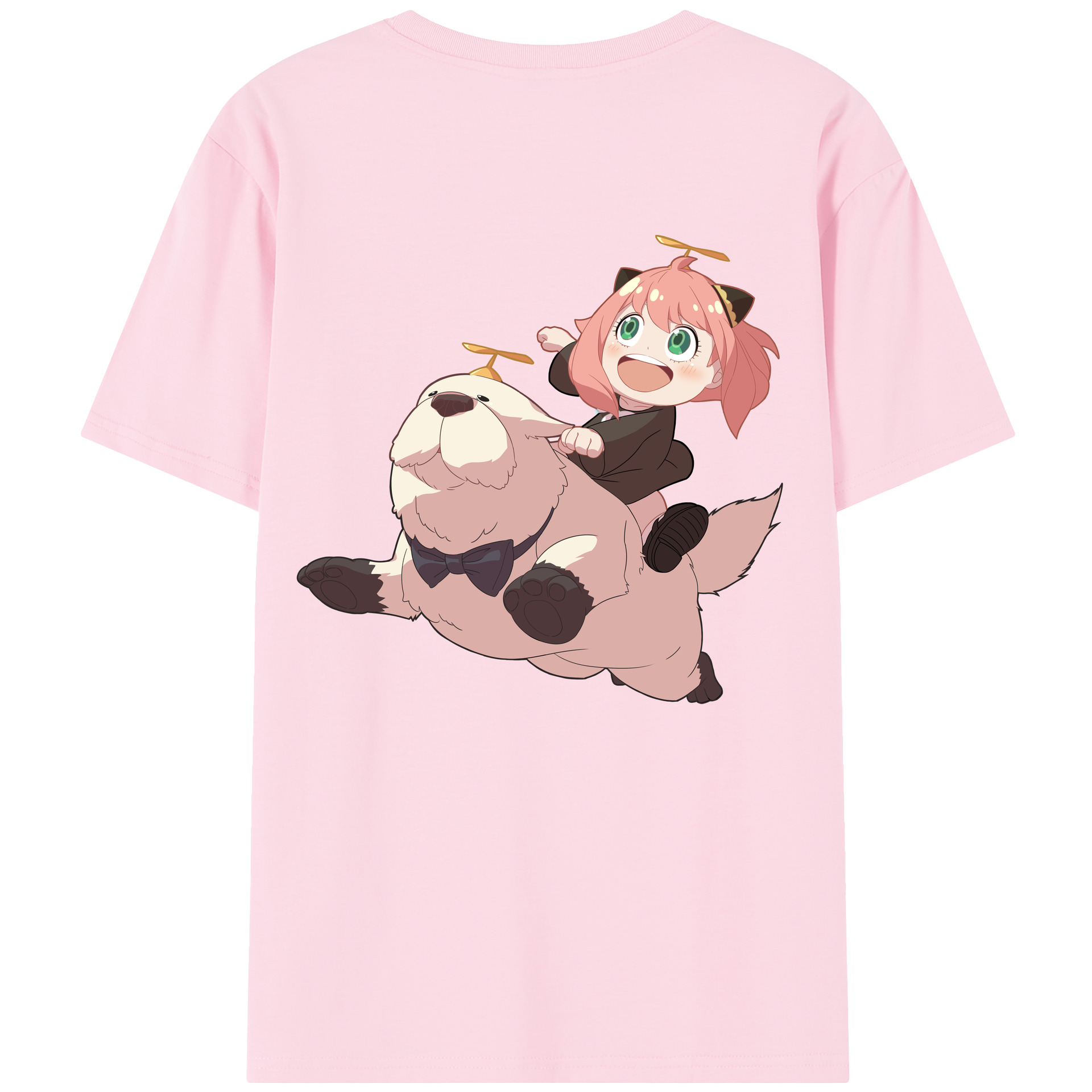 （画像用） SPY×FAMILY间谍家家酒 綿100％半袖Tシャツ（背面プリント）