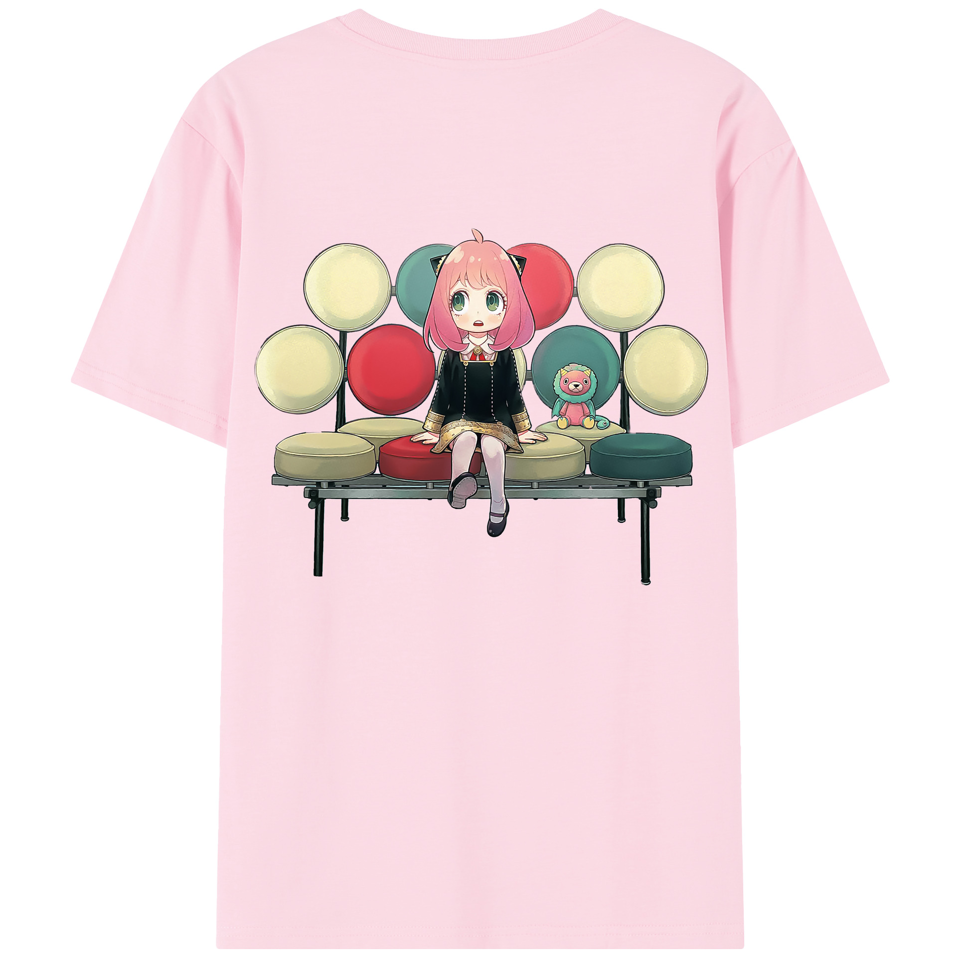 （画像用） SPY×FAMILY间谍家家酒 綿100％半袖Tシャツ（背面プリント）