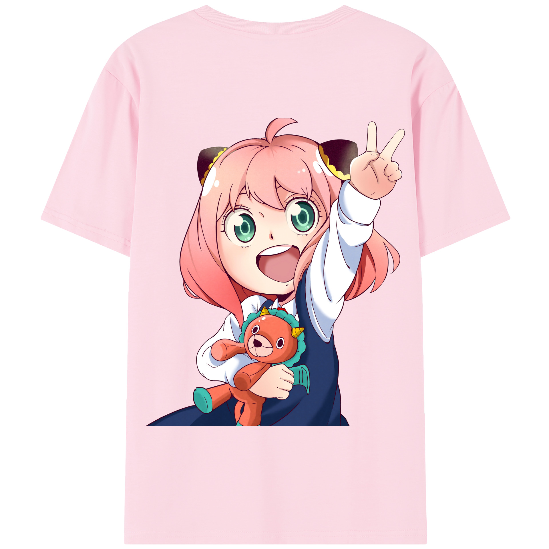 （画像用） SPY×FAMILY间谍家家酒 綿100％半袖Tシャツ（背面プリント）