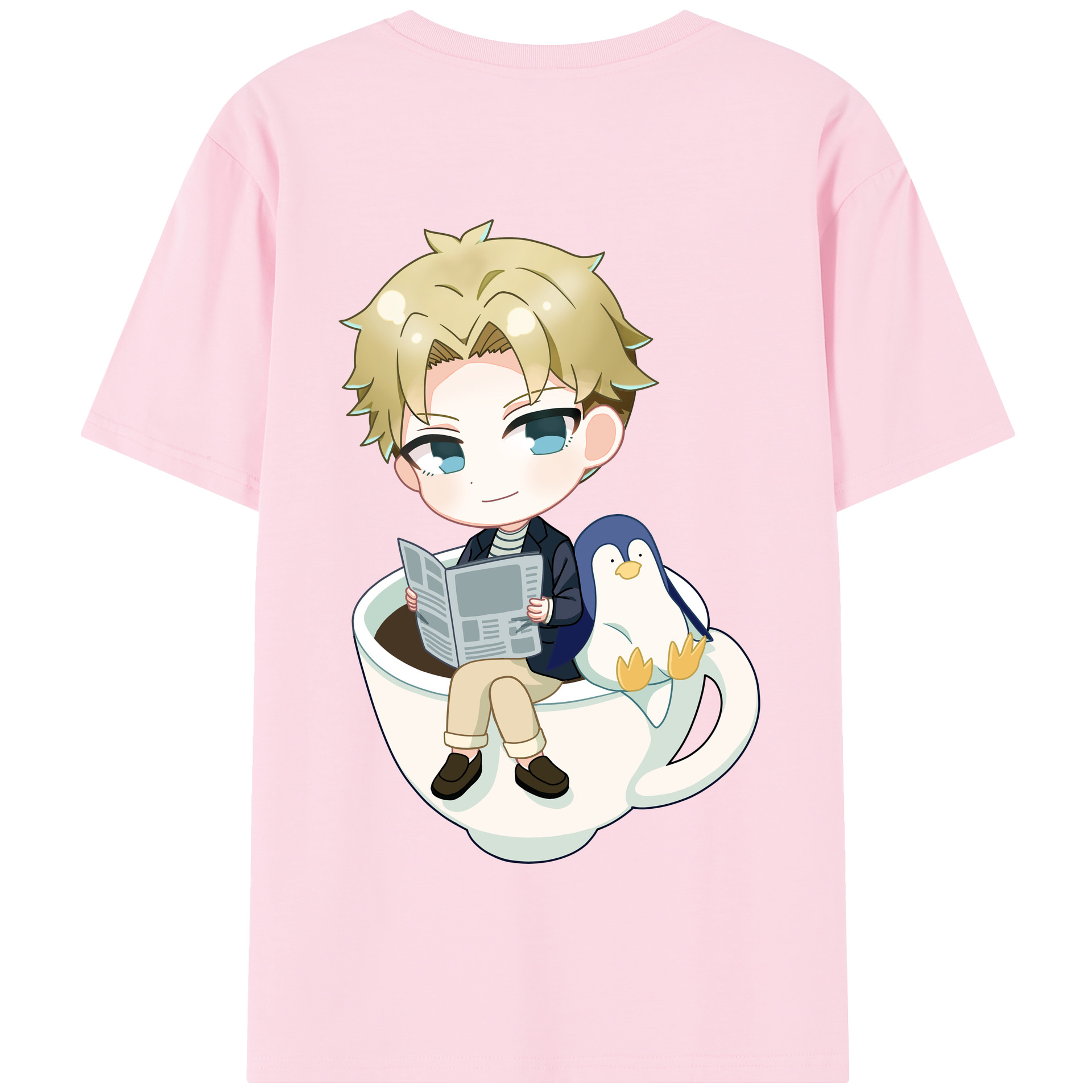 （画像用） SPY×FAMILY间谍家家酒 綿100％半袖Tシャツ（背面プリント）