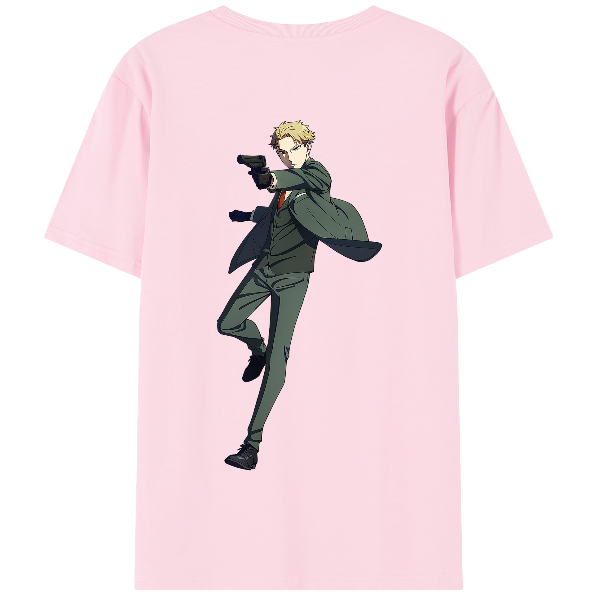 （画像用） SPY×FAMILY间谍家家酒 綿100％半袖Tシャツ（背面プリント）