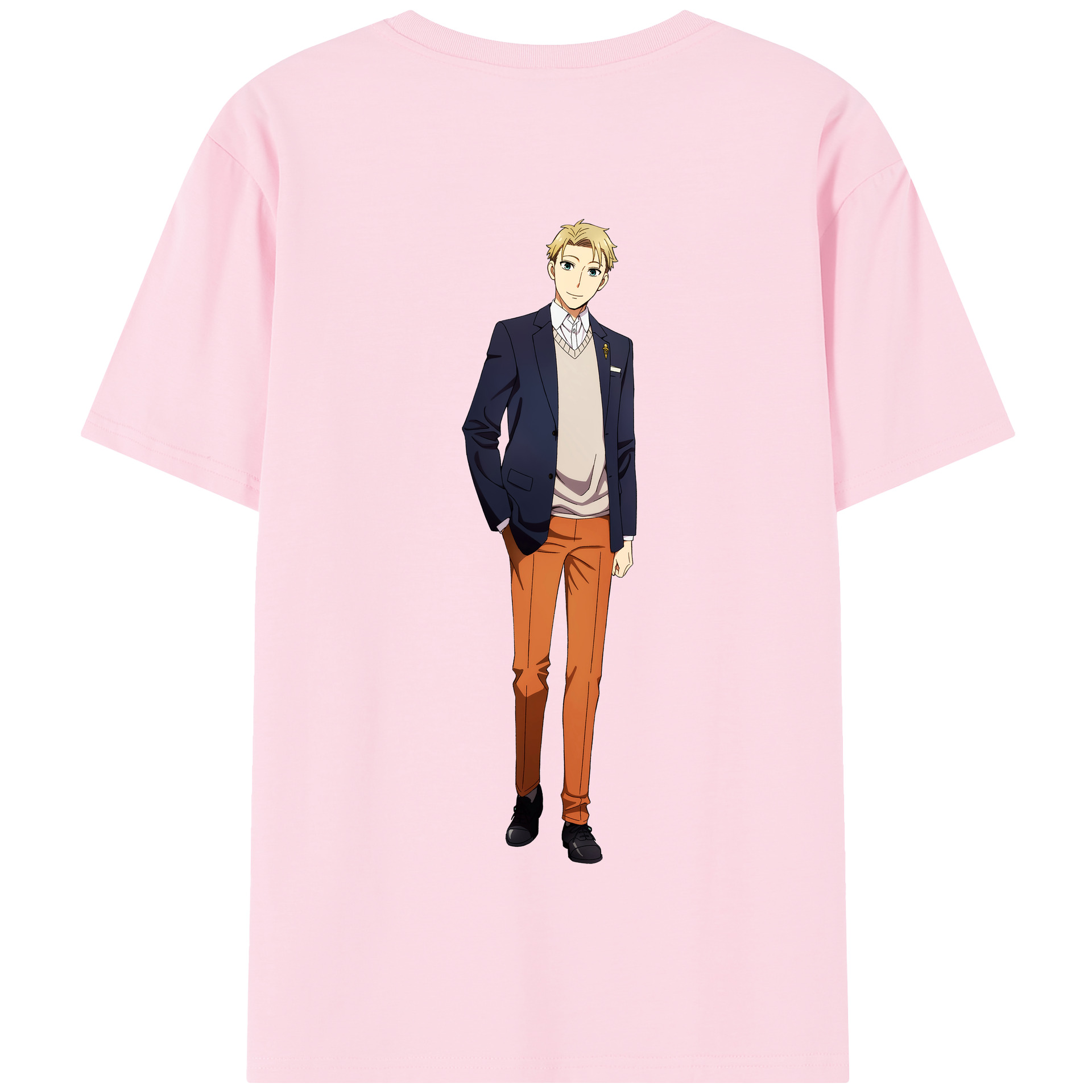 （画像用） SPY×FAMILY间谍家家酒 綿100％半袖Tシャツ（背面プリント）