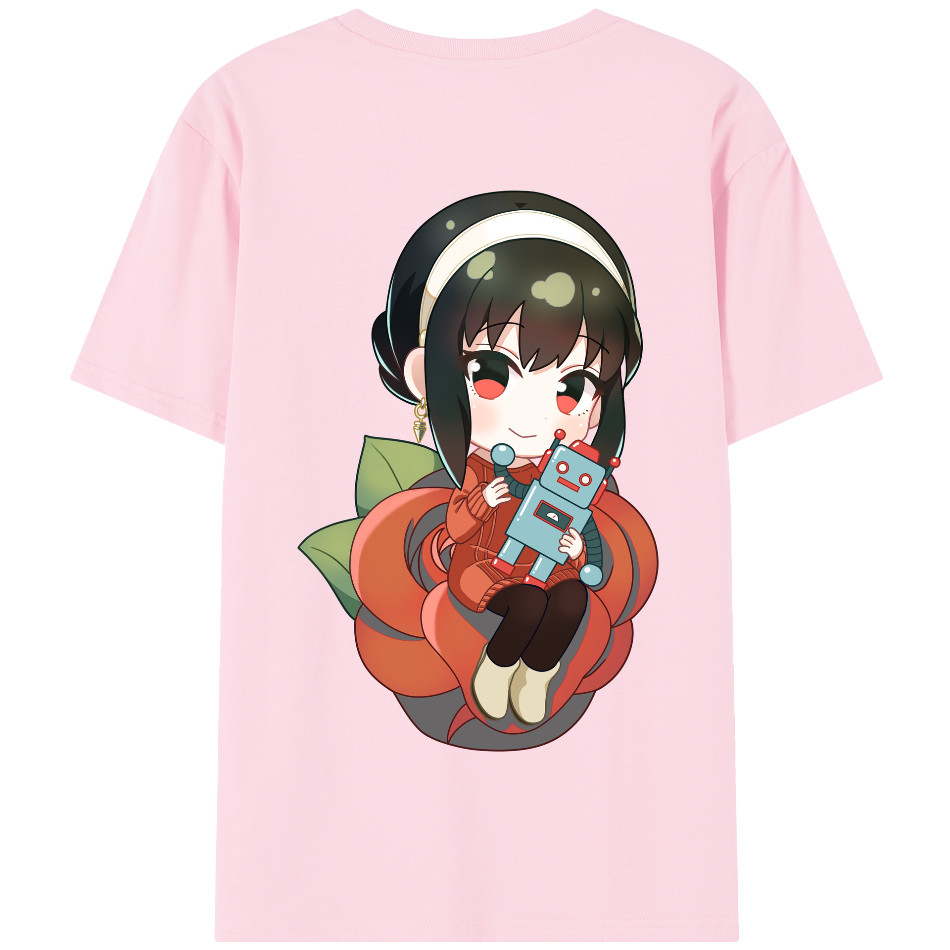 （画像用） SPY×FAMILY间谍家家酒 綿100％半袖Tシャツ（背面プリント）