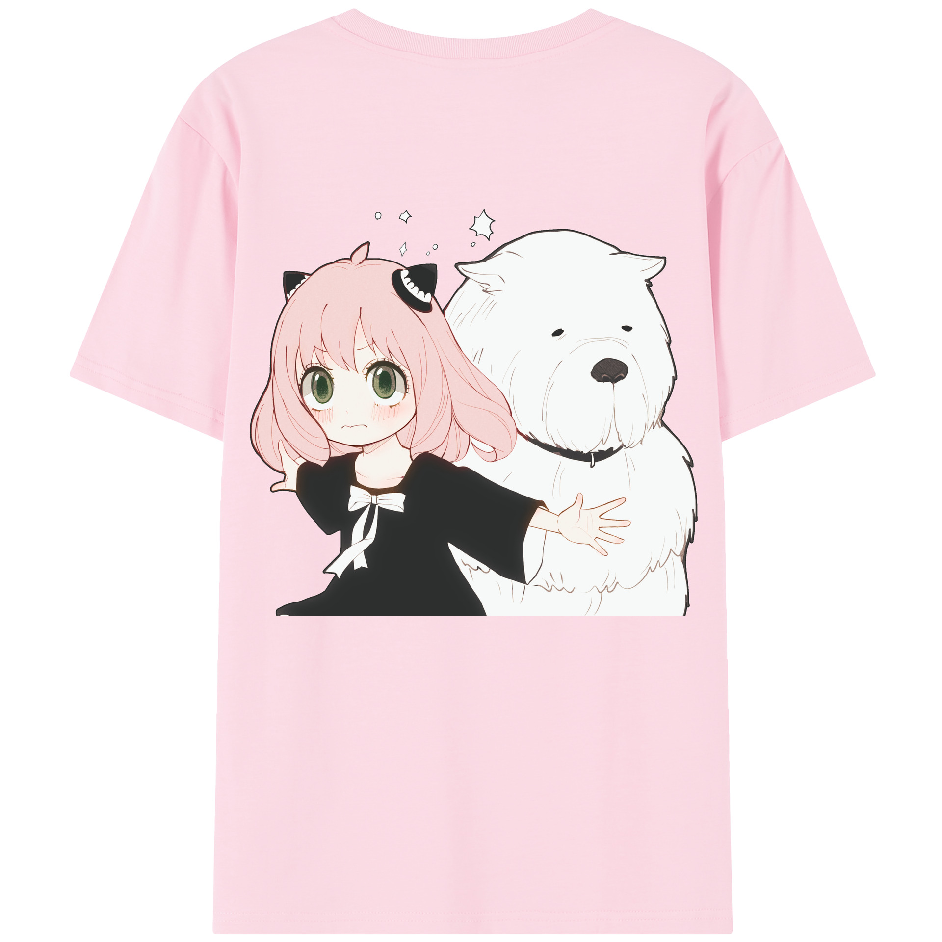 （画像用） SPY×FAMILY间谍家家酒 綿100％半袖Tシャツ（背面プリント）