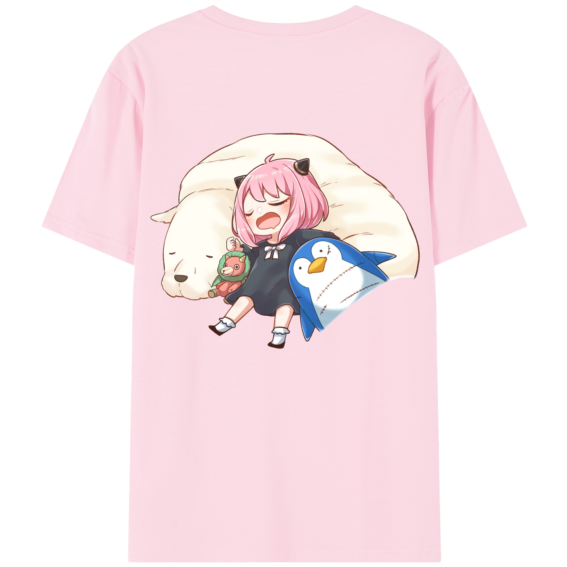 （画像用） SPY×FAMILY间谍家家酒 綿100％半袖Tシャツ（背面プリント）