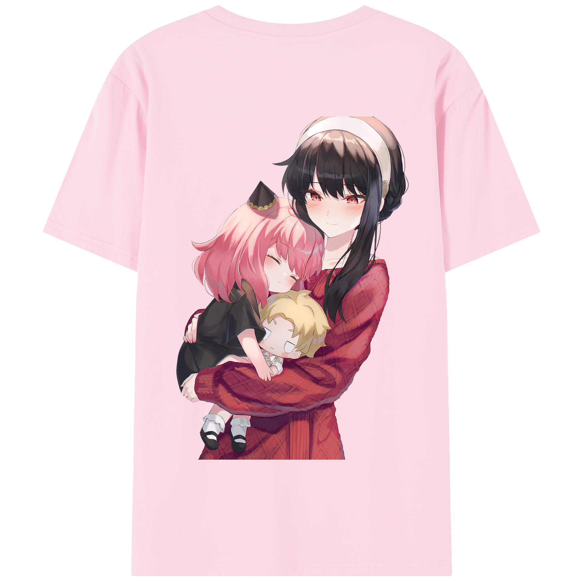 （画像用） SPY×FAMILY间谍家家酒 綿100％半袖Tシャツ（背面プリント）