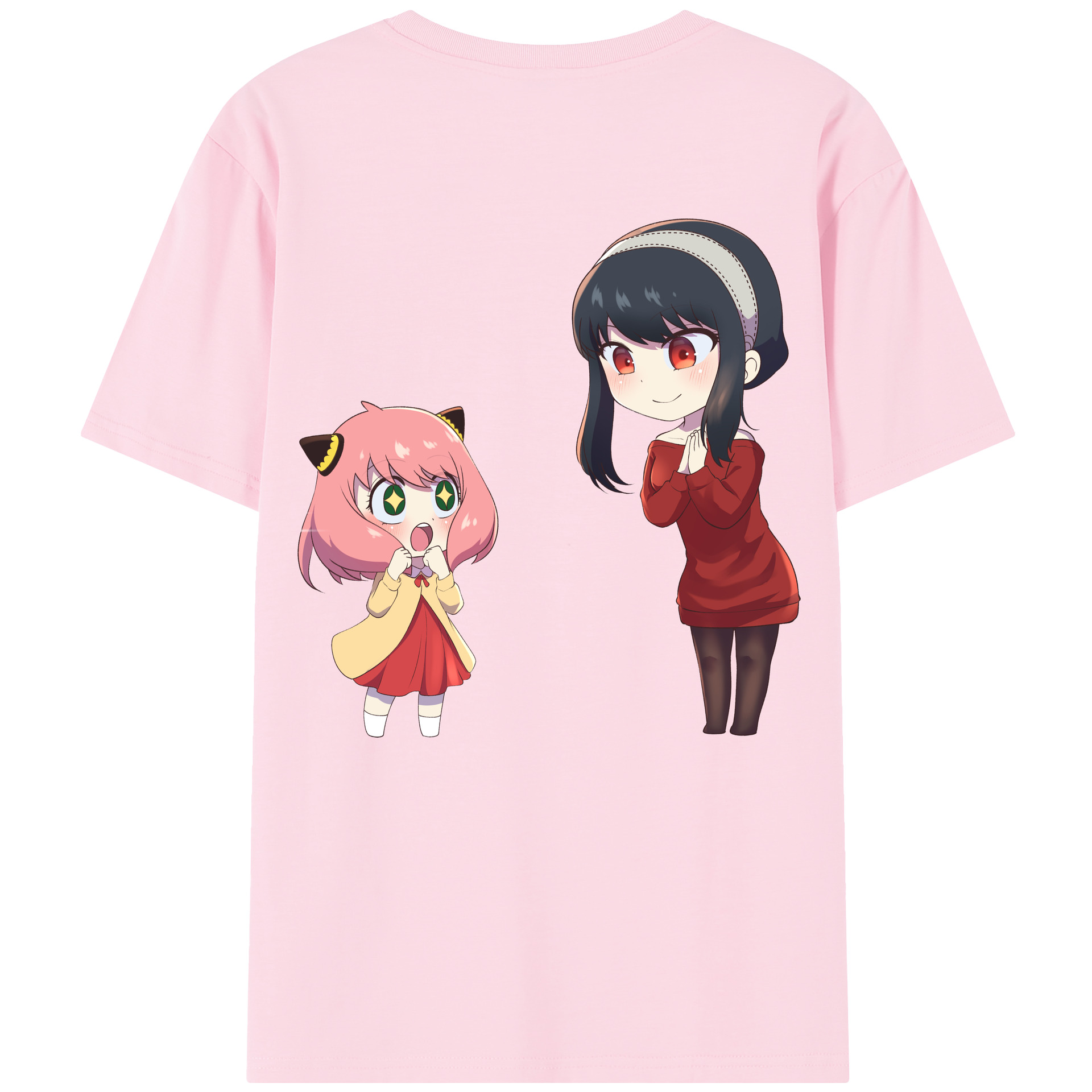 （画像用） SPY×FAMILY间谍家家酒 綿100％半袖Tシャツ（背面プリント）