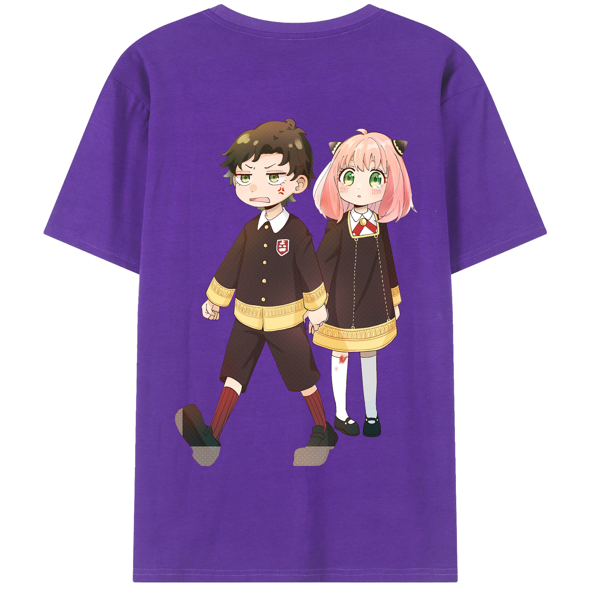 （画像用） SPY×FAMILY间谍家家酒 綿100％半袖Tシャツ（背面プリント）