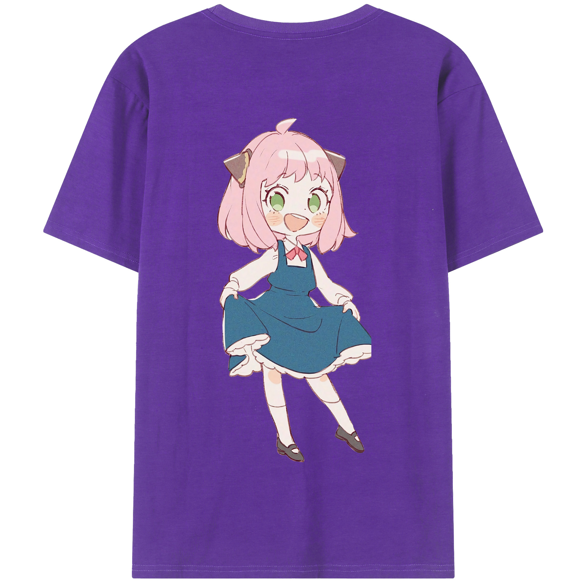 （画像用） SPY×FAMILY间谍家家酒 綿100％半袖Tシャツ（背面プリント）