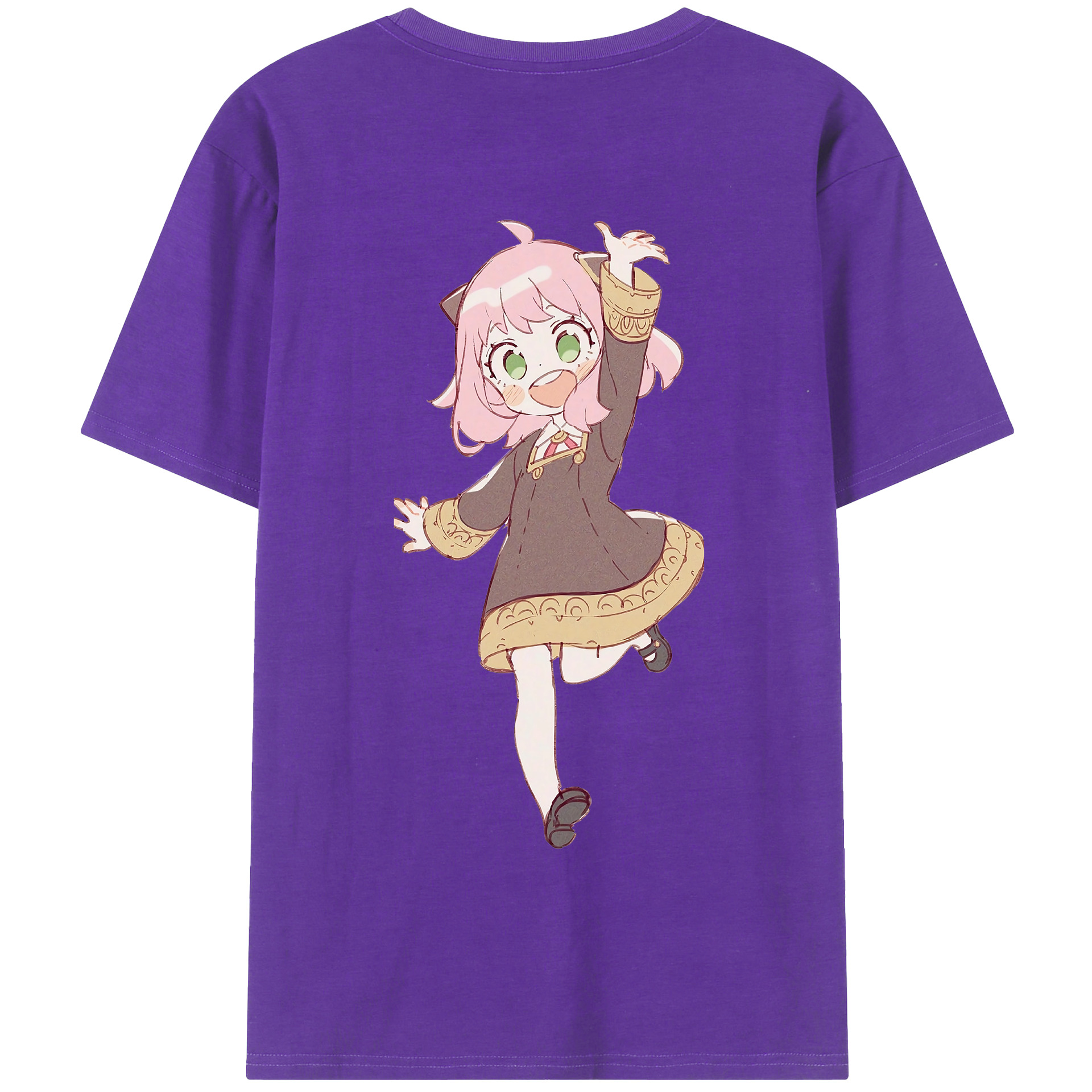 （画像用） SPY×FAMILY间谍家家酒 綿100％半袖Tシャツ（背面プリント）