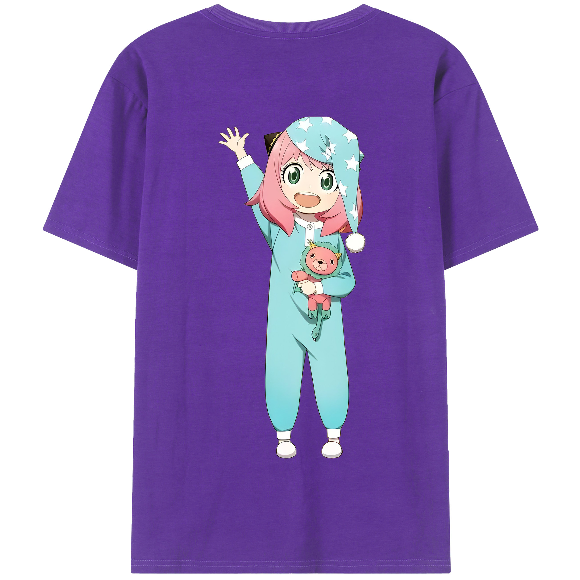 （画像用） SPY×FAMILY间谍家家酒 綿100％半袖Tシャツ（背面プリント）