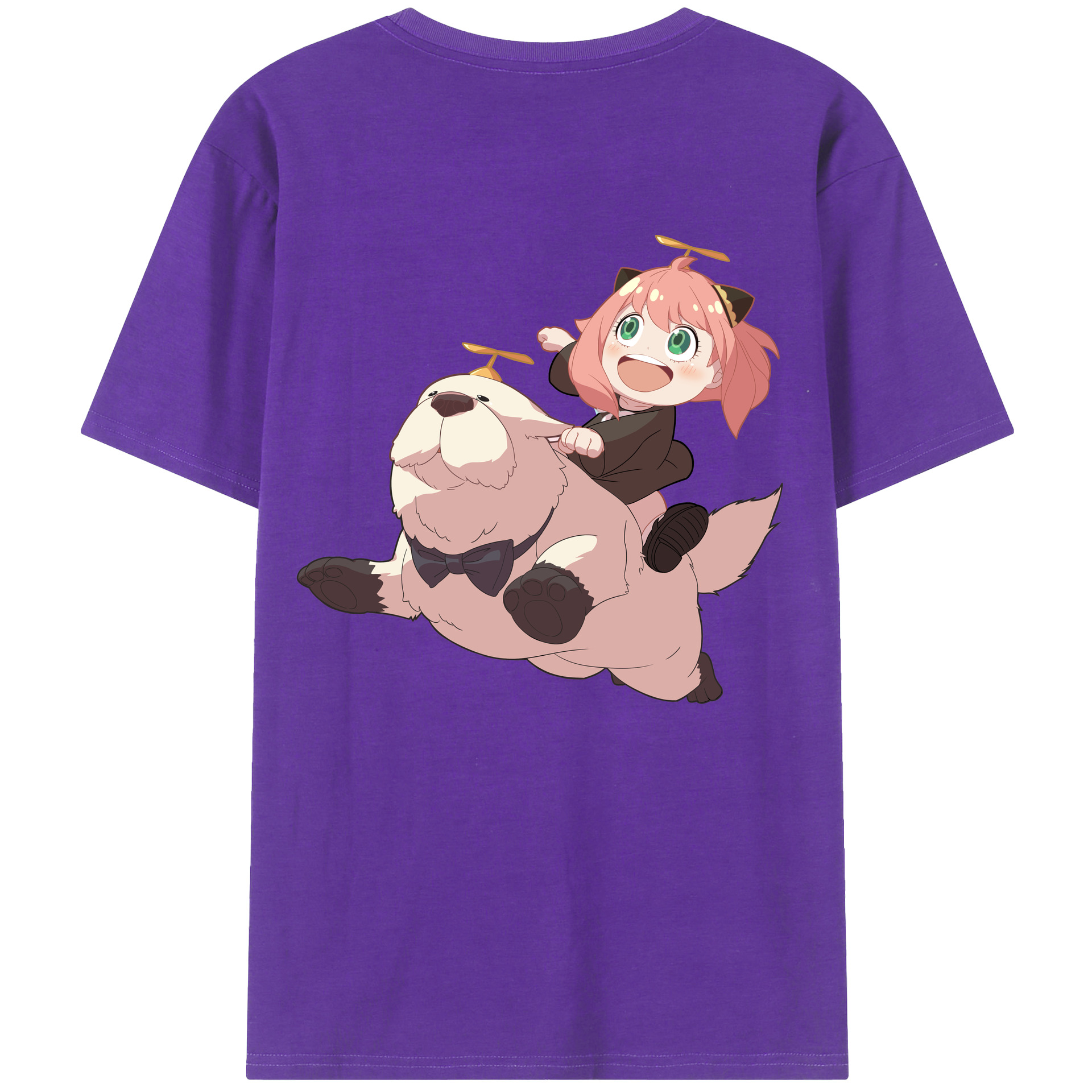 （画像用） SPY×FAMILY间谍家家酒 綿100％半袖Tシャツ（背面プリント）