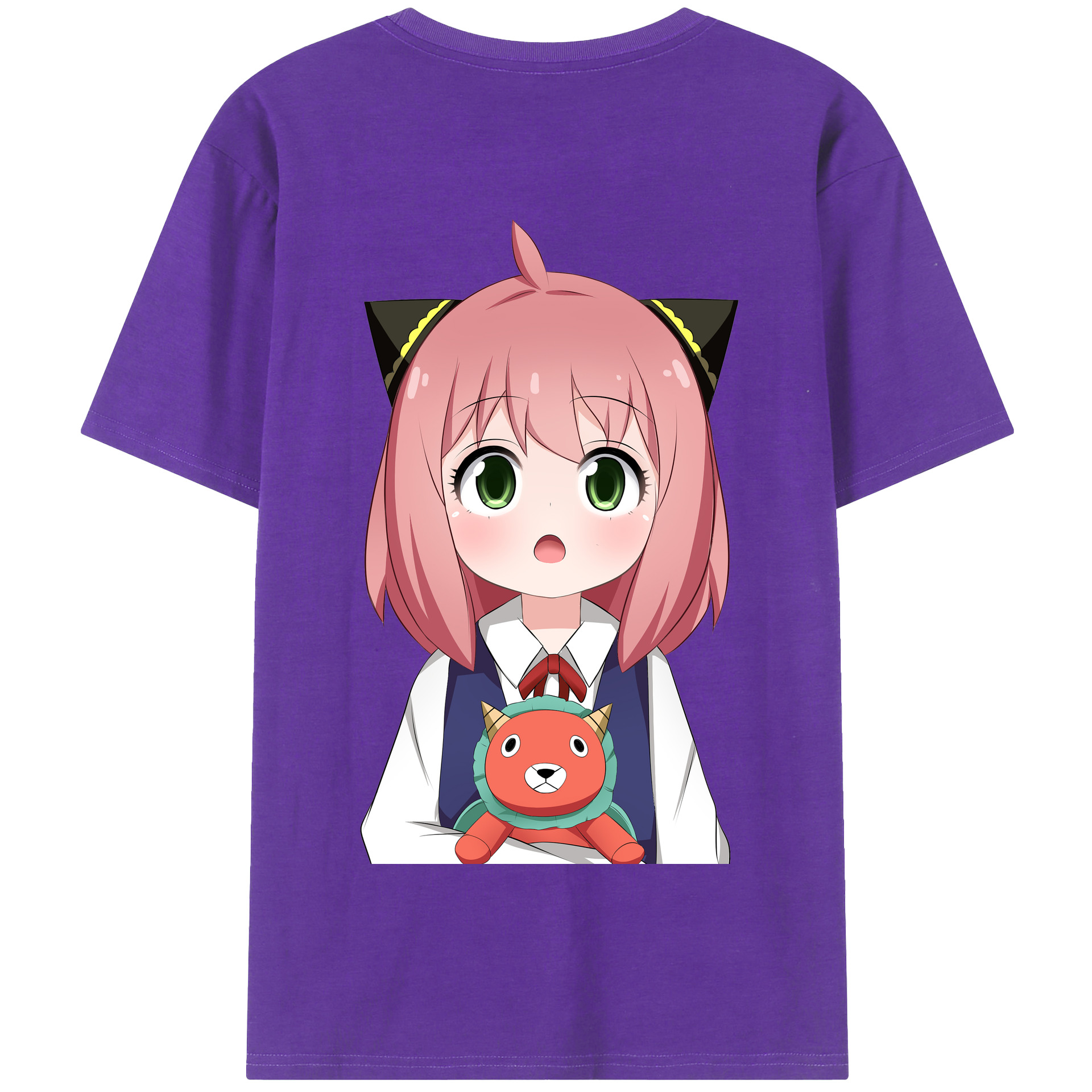 （画像用） SPY×FAMILY间谍家家酒 綿100％半袖Tシャツ（背面プリント）