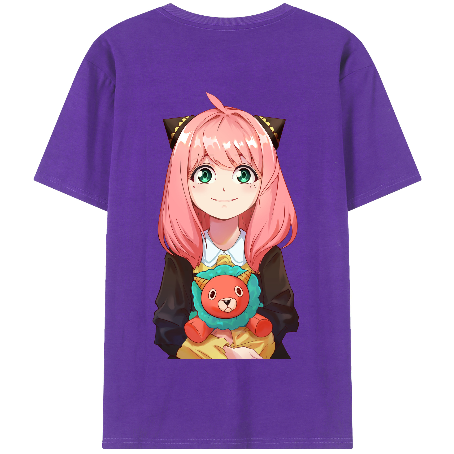 （画像用） SPY×FAMILY间谍家家酒 綿100％半袖Tシャツ（背面プリント）