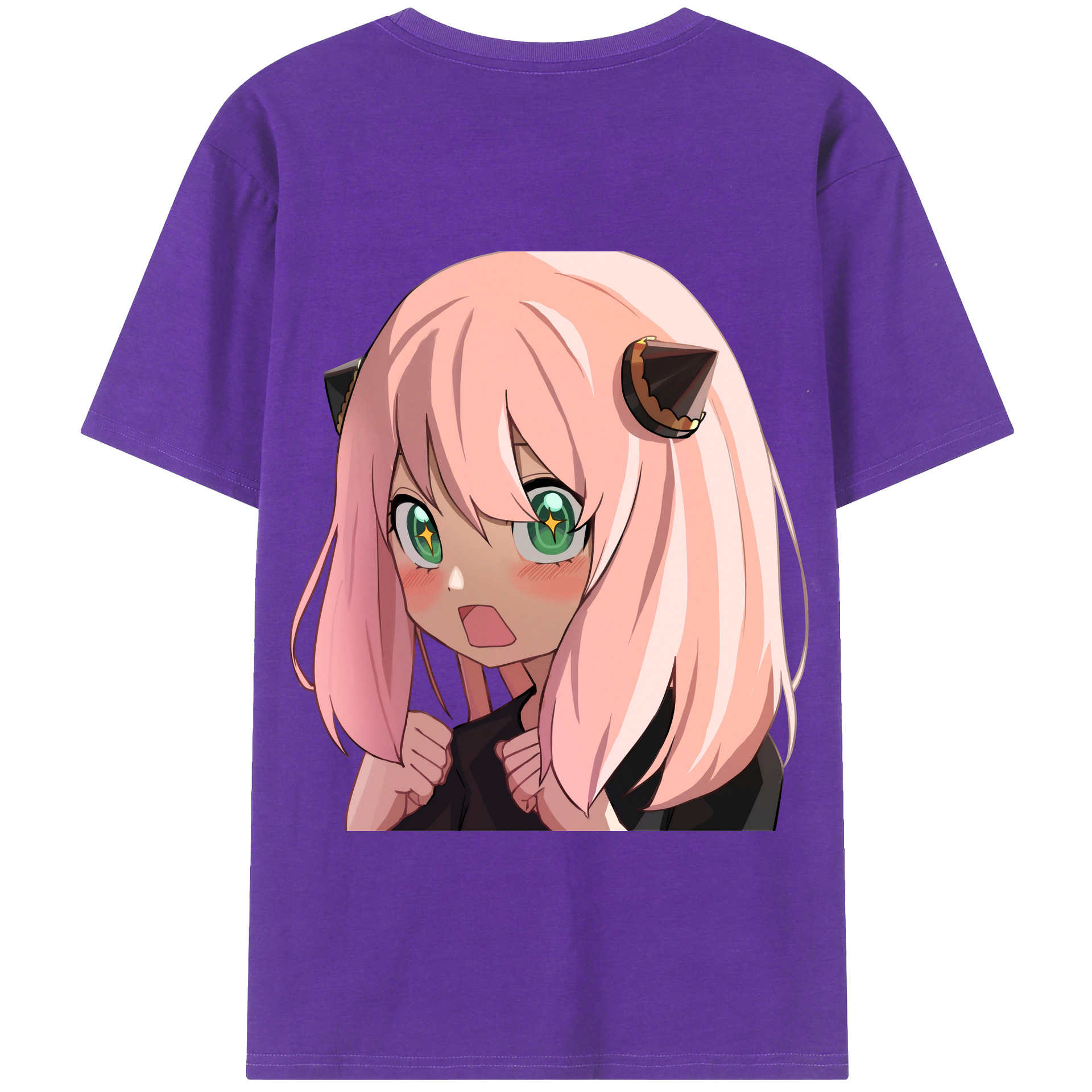 （画像用） SPY×FAMILY间谍家家酒 綿100％半袖Tシャツ（背面プリント）