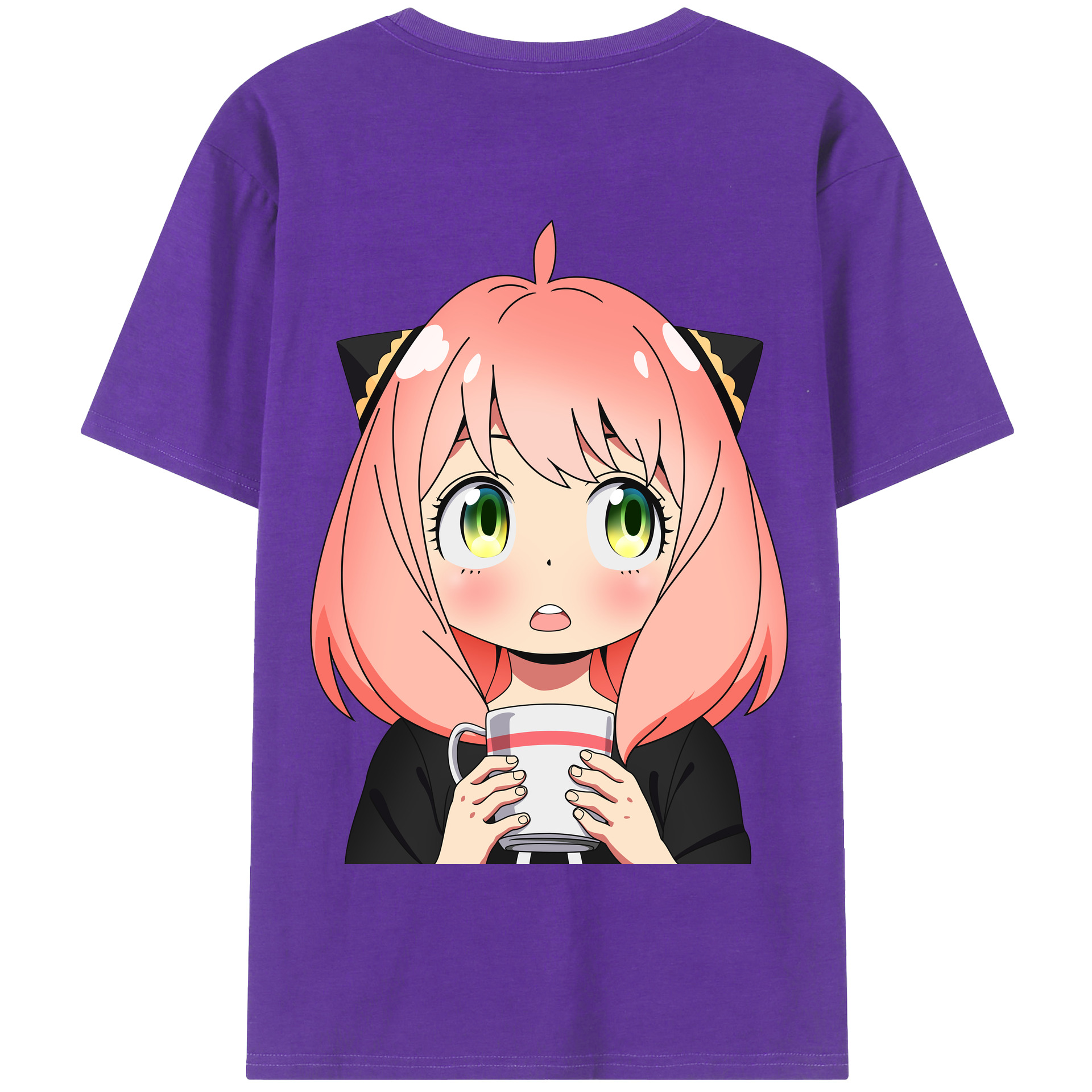 （画像用） SPY×FAMILY间谍家家酒 綿100％半袖Tシャツ（背面プリント）