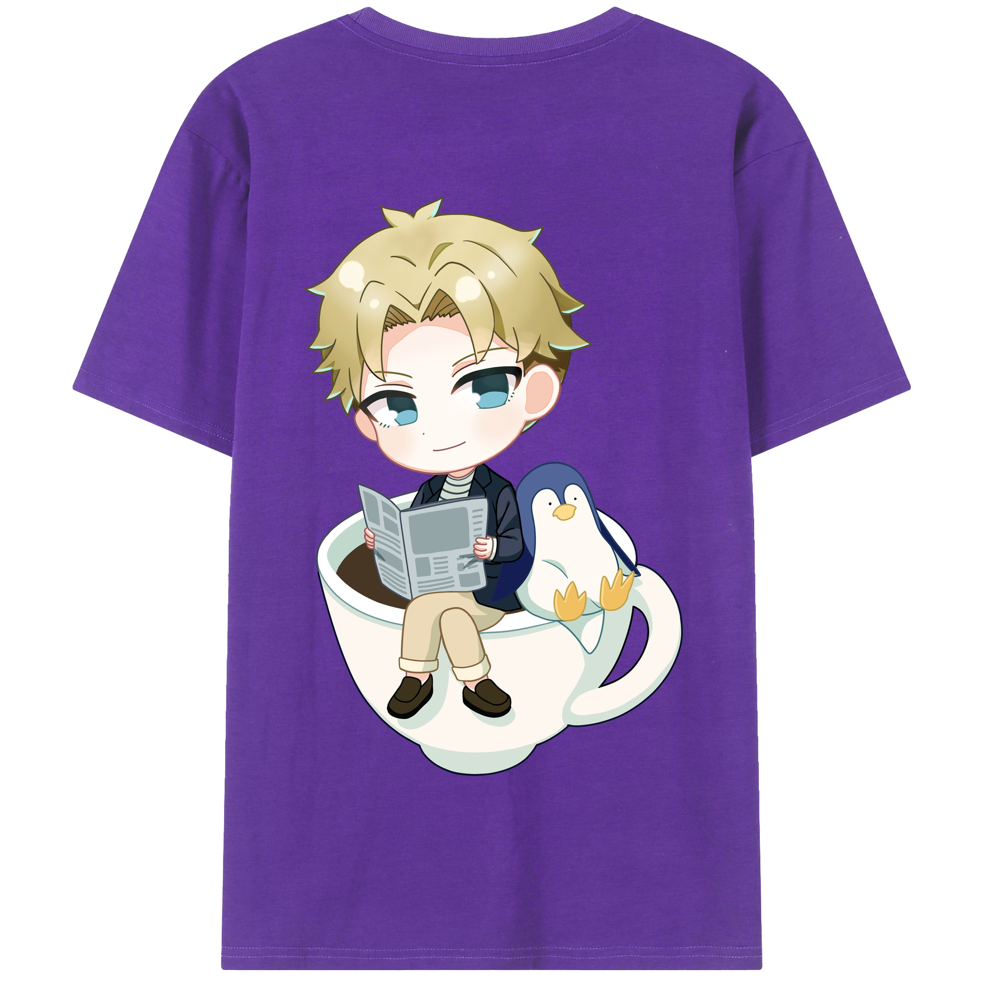（画像用） SPY×FAMILY间谍家家酒 綿100％半袖Tシャツ（背面プリント）
